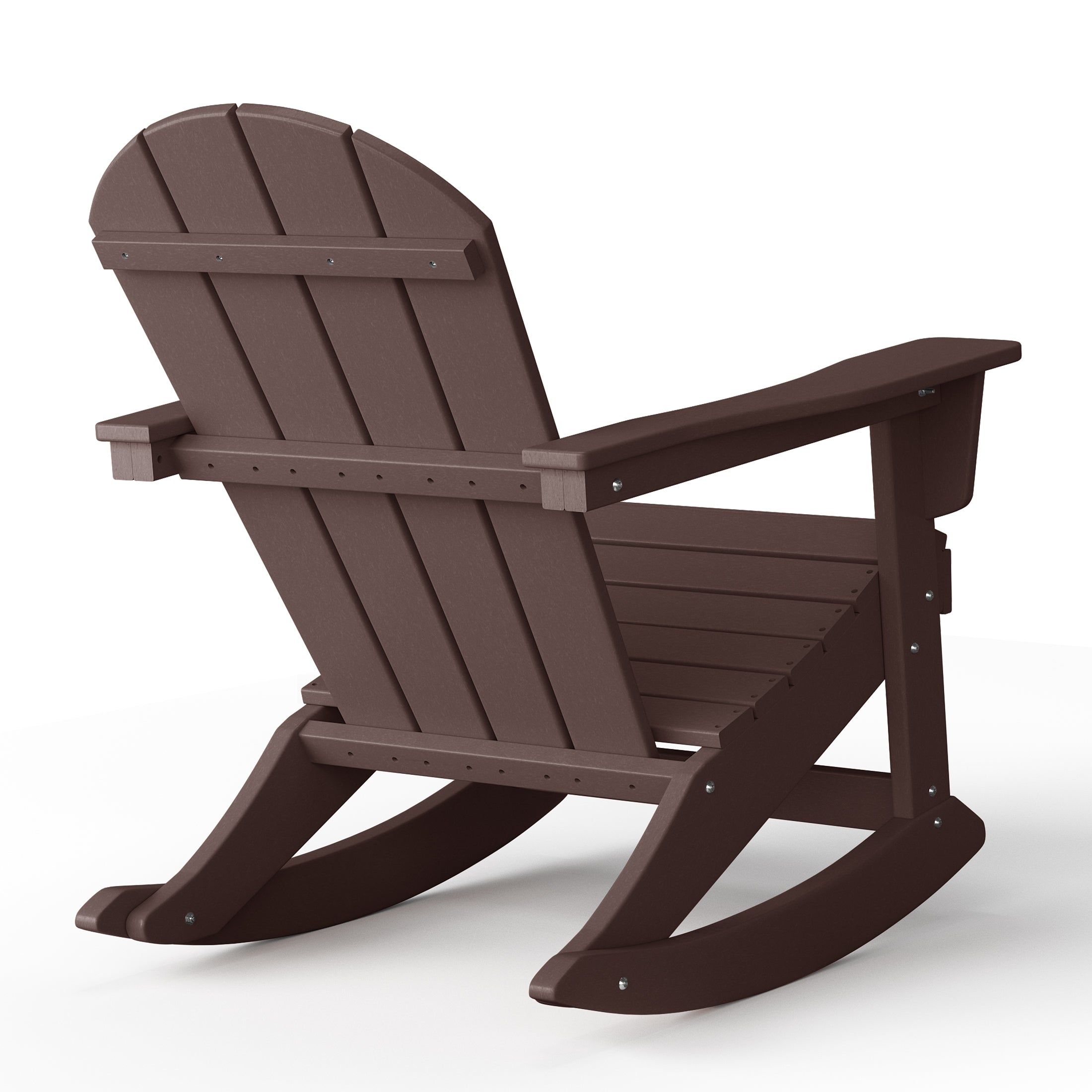 Paradise 2 piece set Outdoor / Patio Poly Adirondack rocking chairs ( 2 seater )