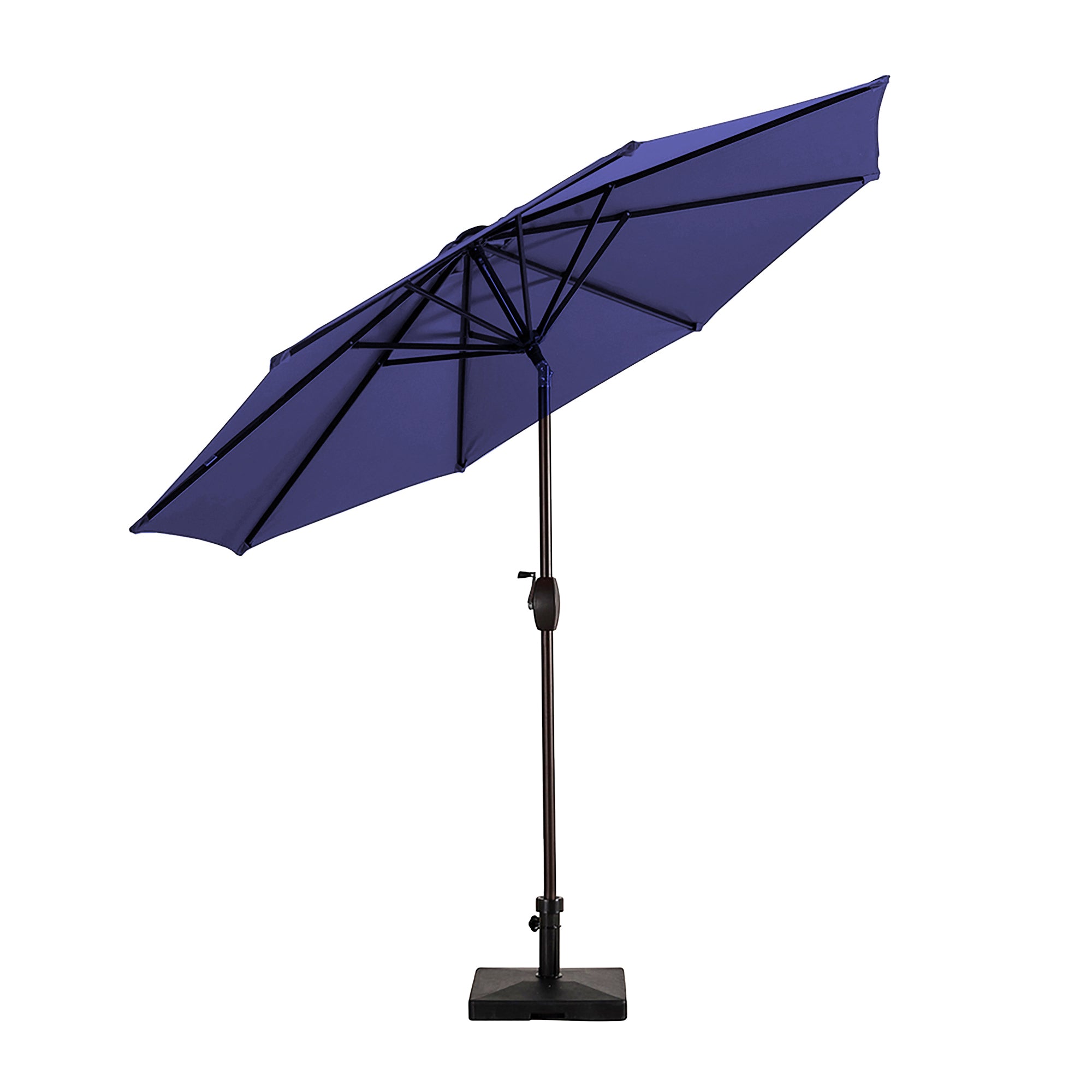Cabana 9 ft. Patio Table Umbrella with 50 lbs concrete weight base kit