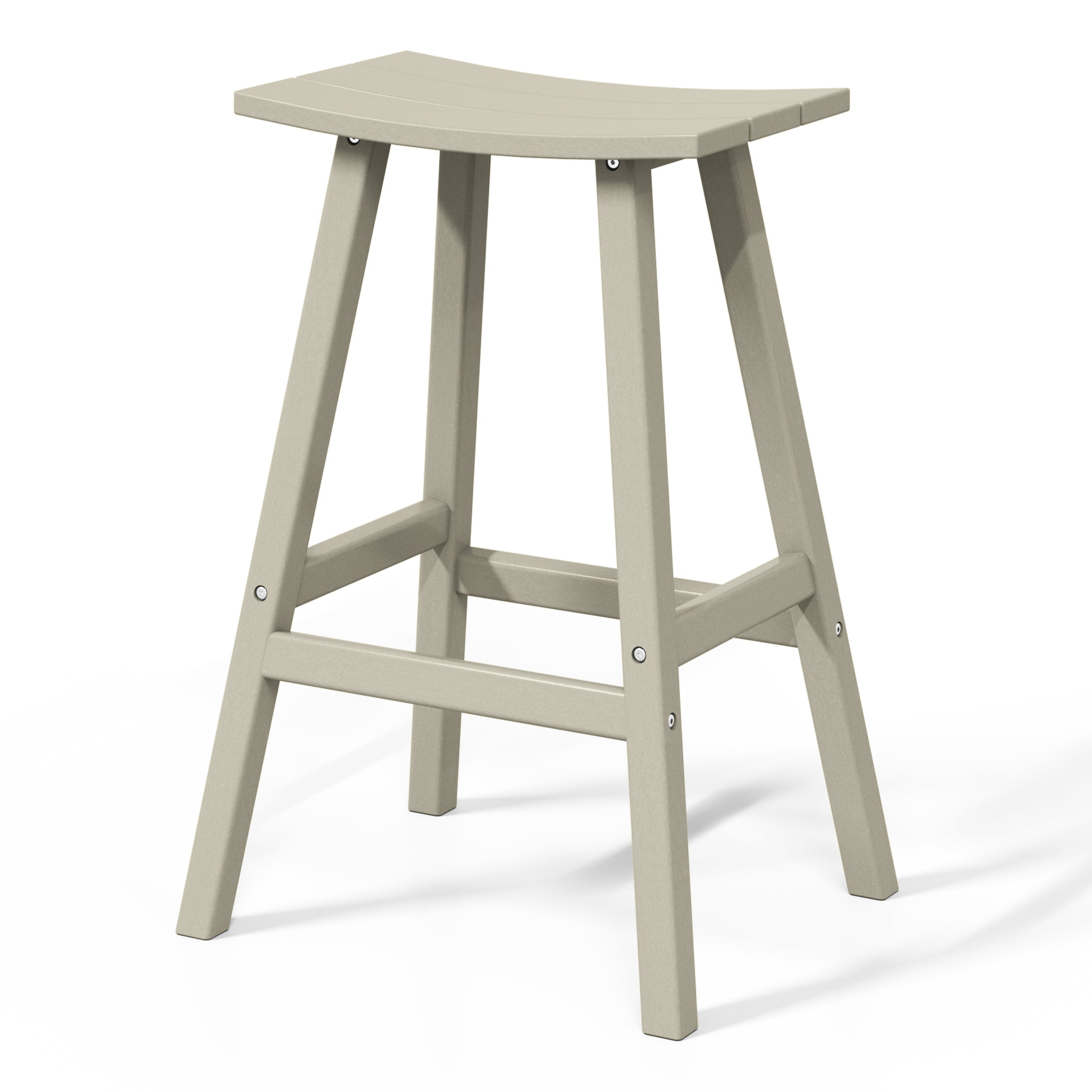 Paradise 2 piece set of 29" height Outdoor / Patio Saddle bar stools