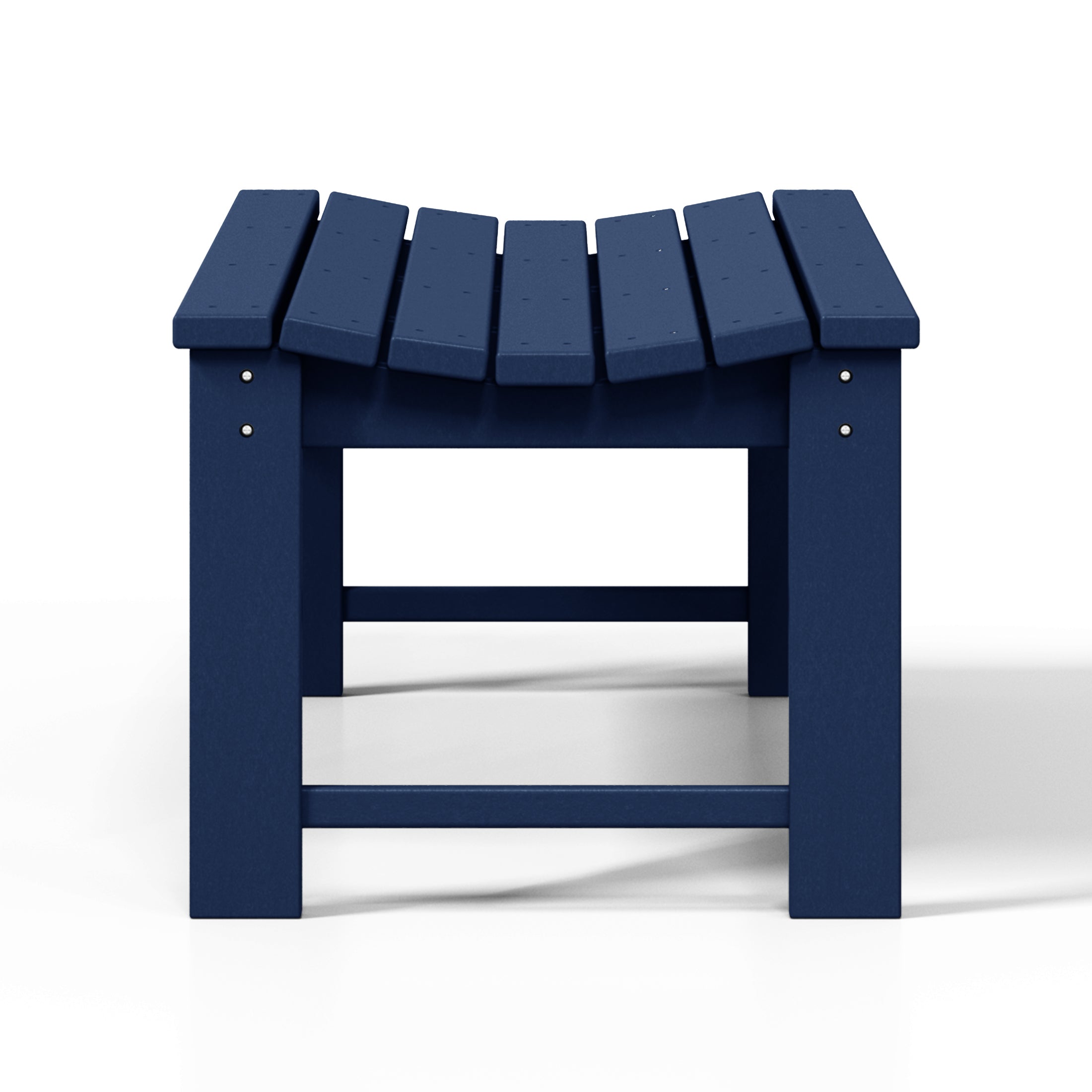 Paradise Westintrends 48" length backless Poly Westin Trendsod Outdoor / Garden bench