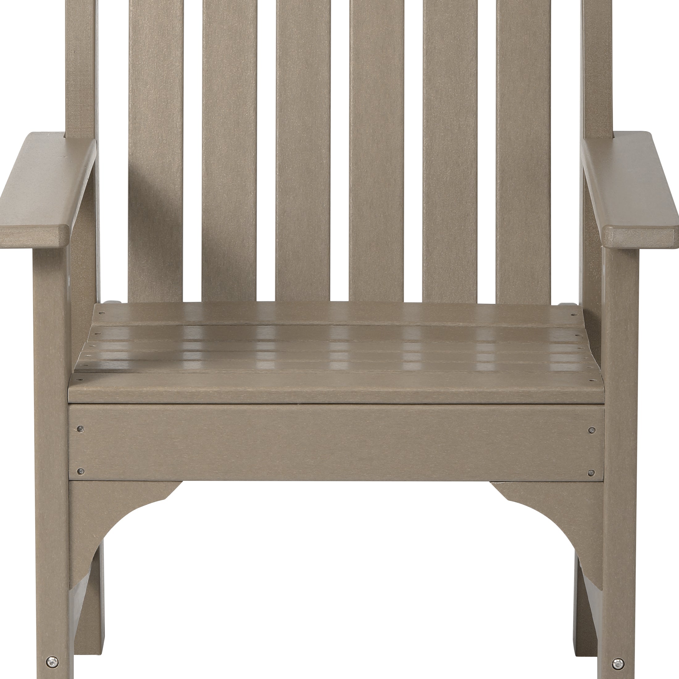 Paradise 5-Piece HDPE Outdoor Patio Chair and Square Table Dining Set
