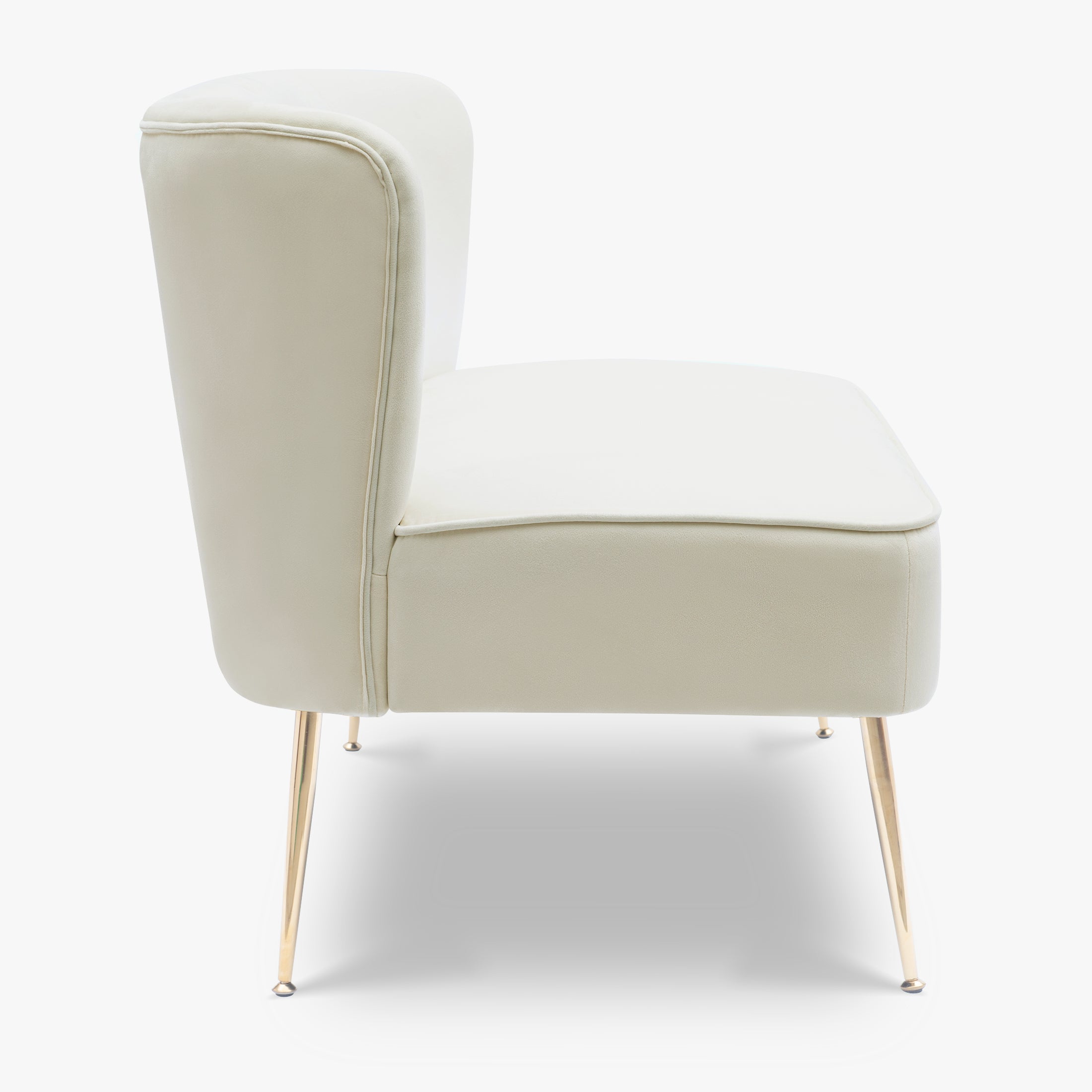 Alaia Mid Century Modern Tufted Velvet Loveseat Sofa and 25