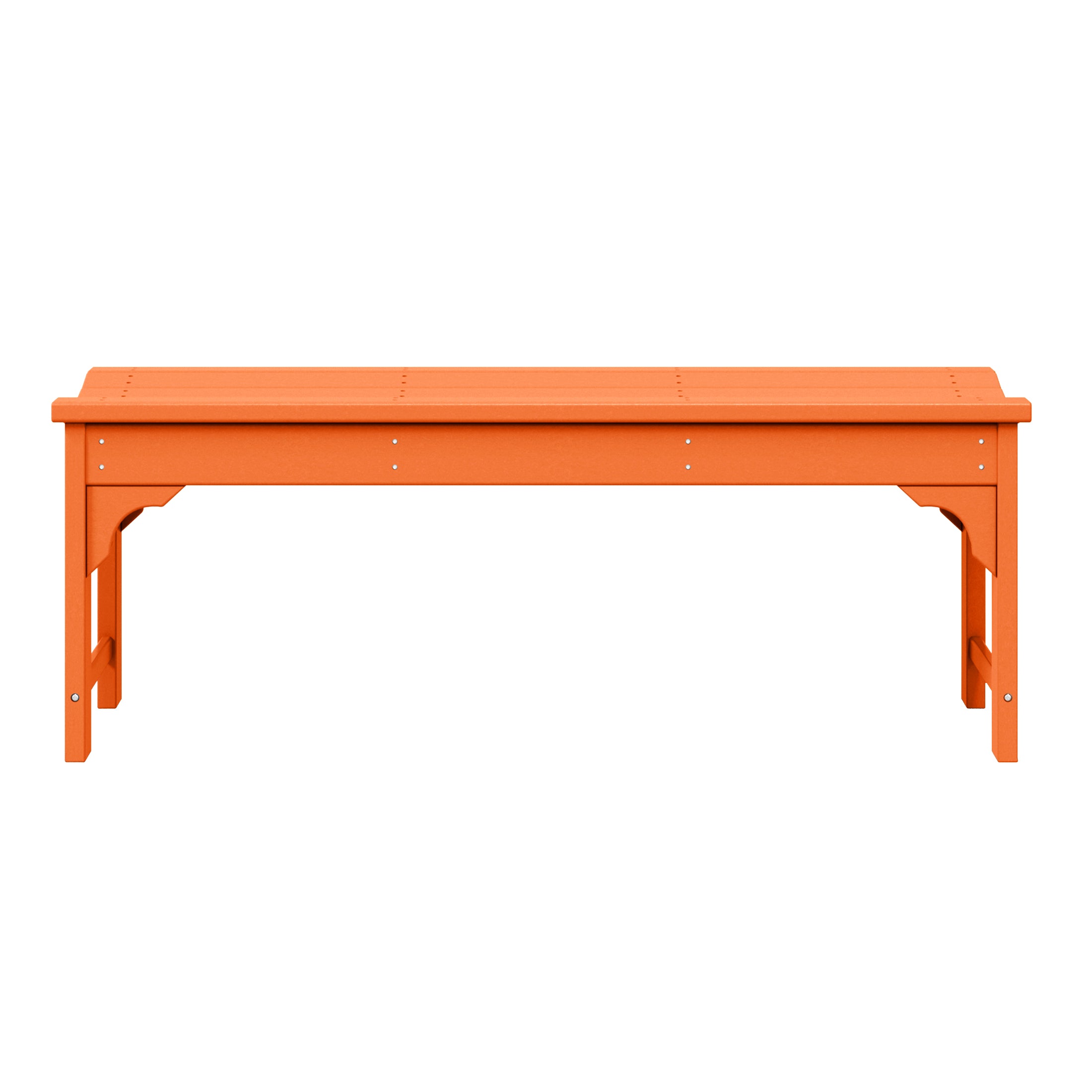 Paradise Westintrends 48" length backless Poly Westin Trendsod Outdoor / Garden bench
