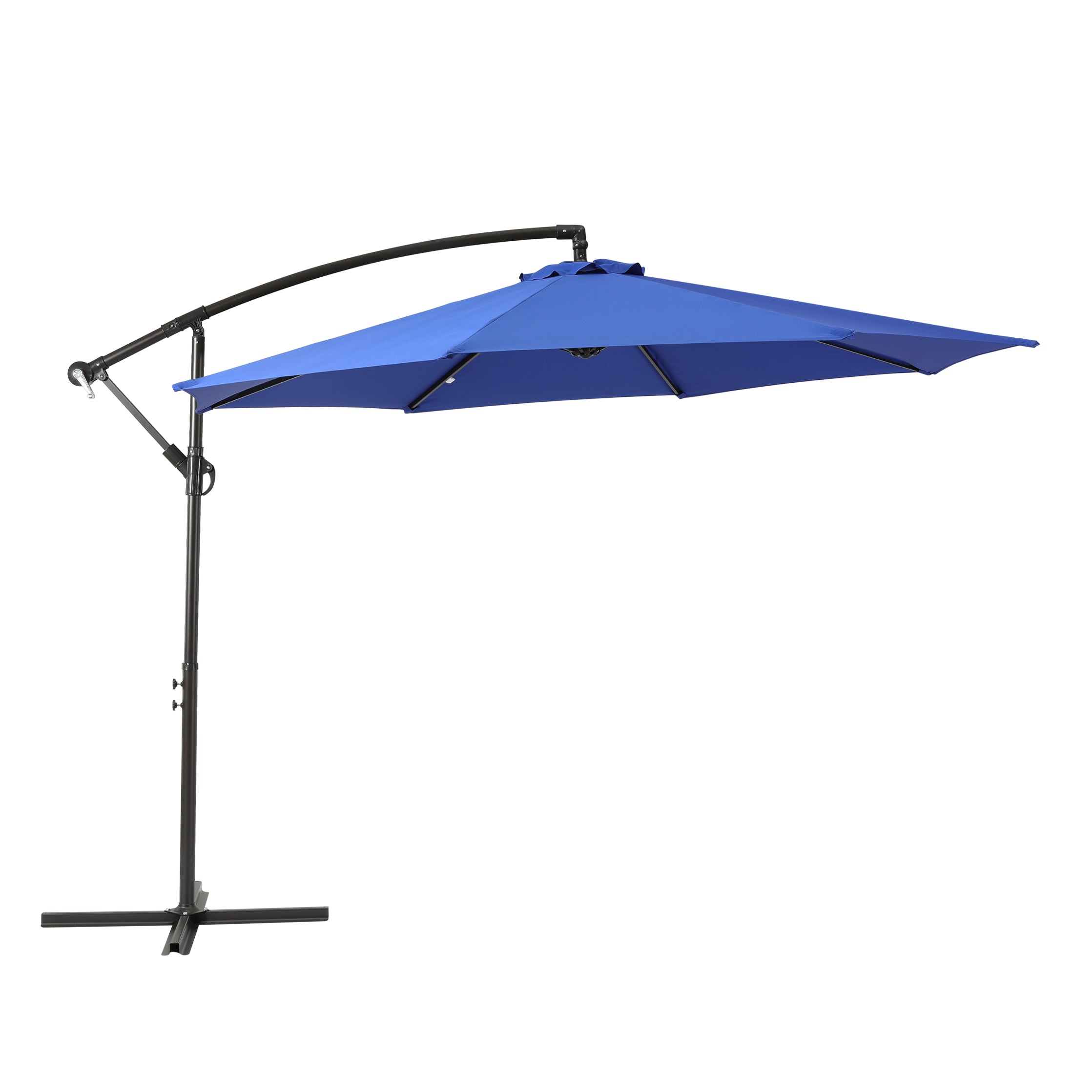 Elm 10 ft. Outdoor / Patio Cantilever Hanging Umbrella