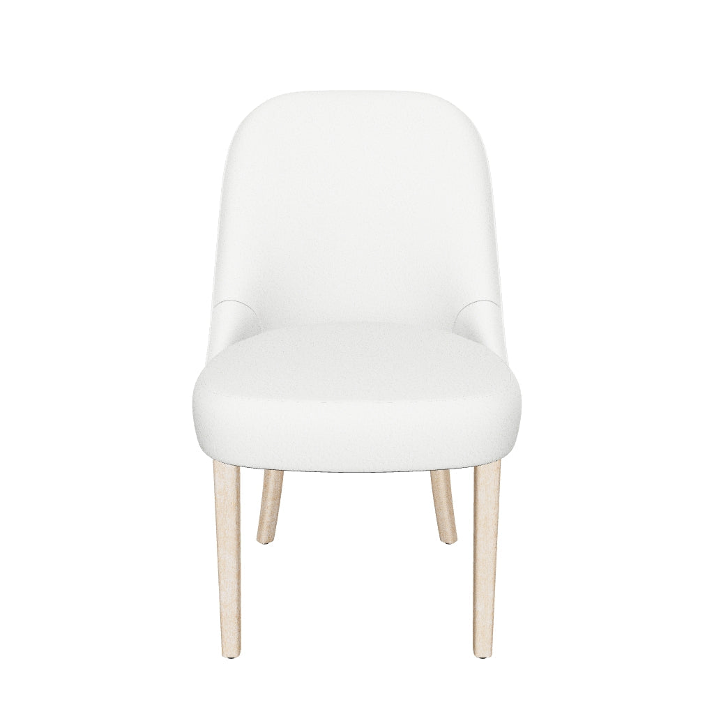 Amélie Mid-Century Modern Boucle Dining Chair
