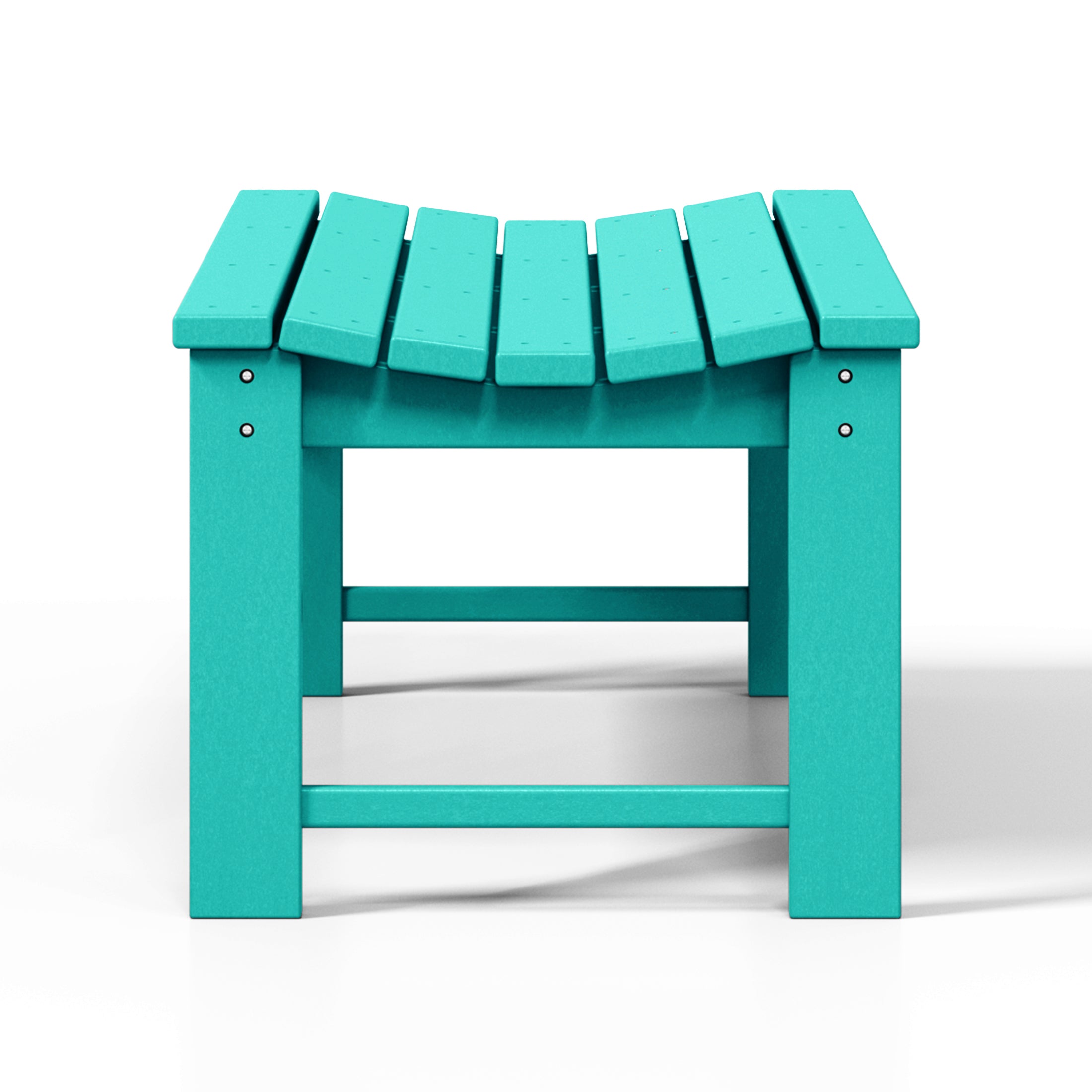 Paradise Westintrends 48" length backless Poly Westin Trendsod Outdoor / Garden bench