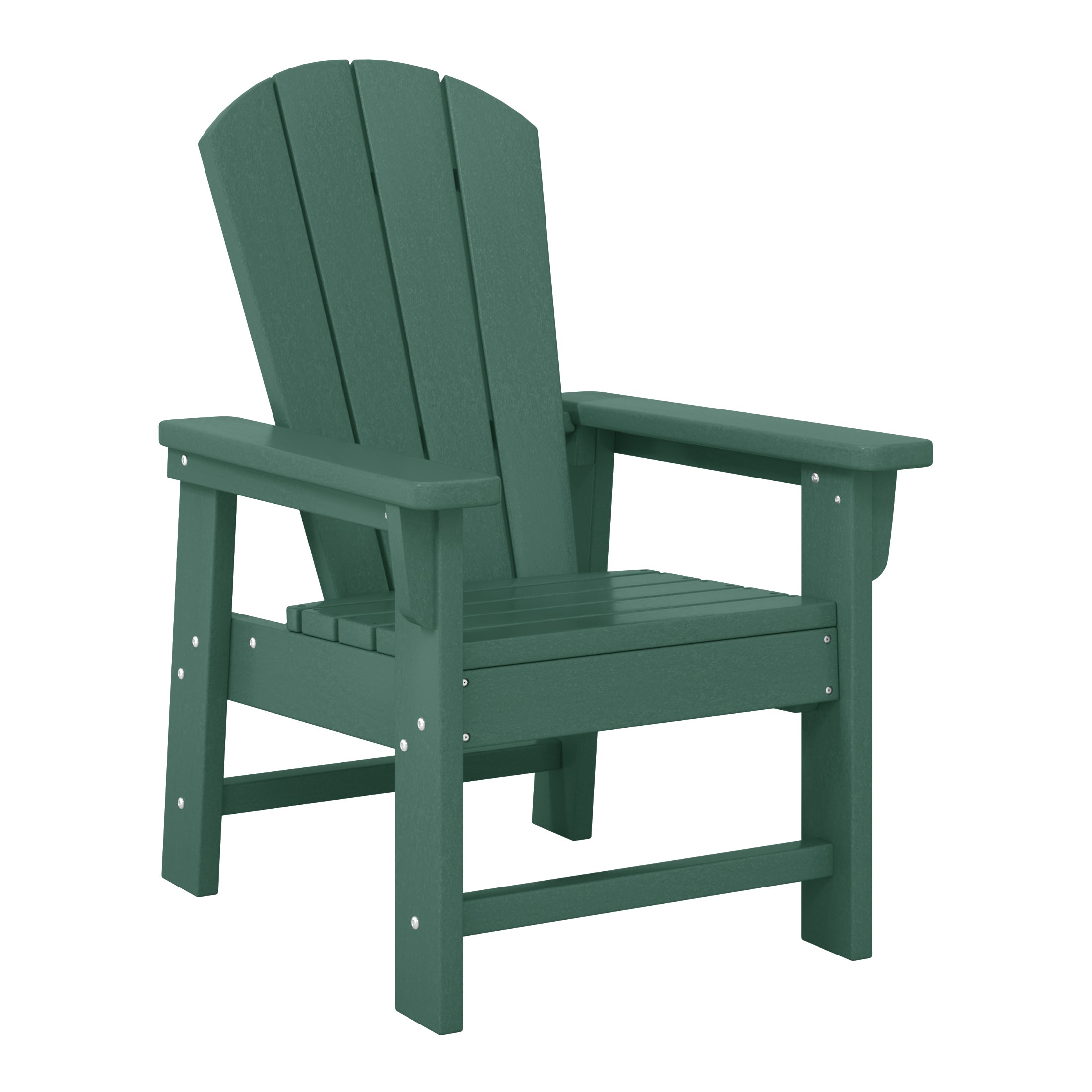 Paradise Kids Outdoor Adirondack Plastic Patio Chair (Set of 4)