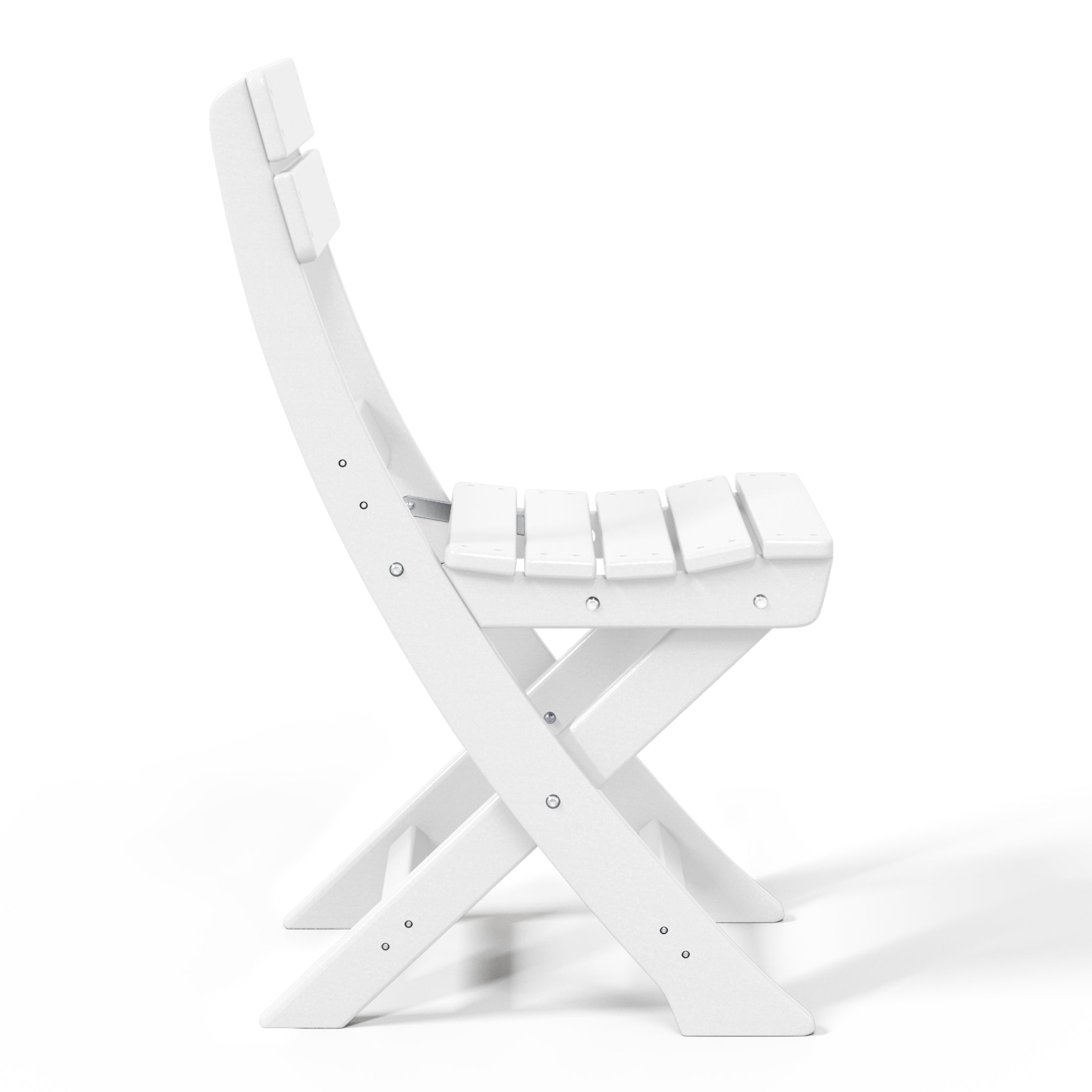 Paradise HDPE Outdoor Patio Modern Folding Dining Chair