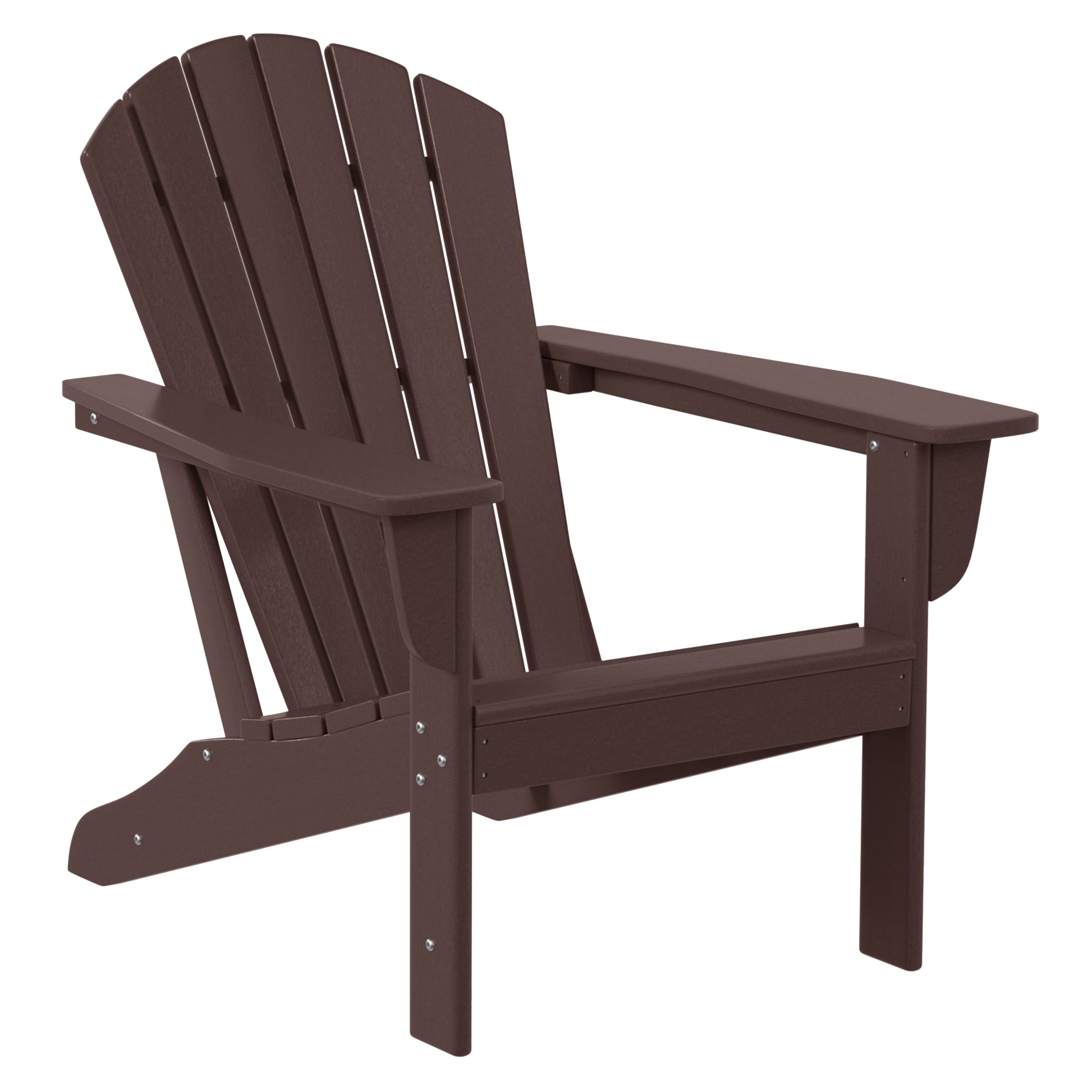 Portside Outdoor Adirondack Chair With Ottoman And Side Table 5-Piece Set
