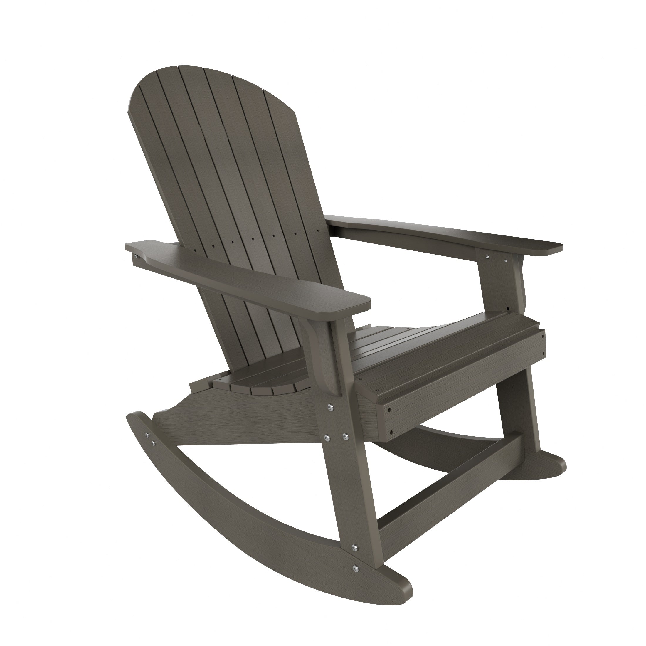 Florence Outdoor Patio All-weather Adirondack Rocking Chair
