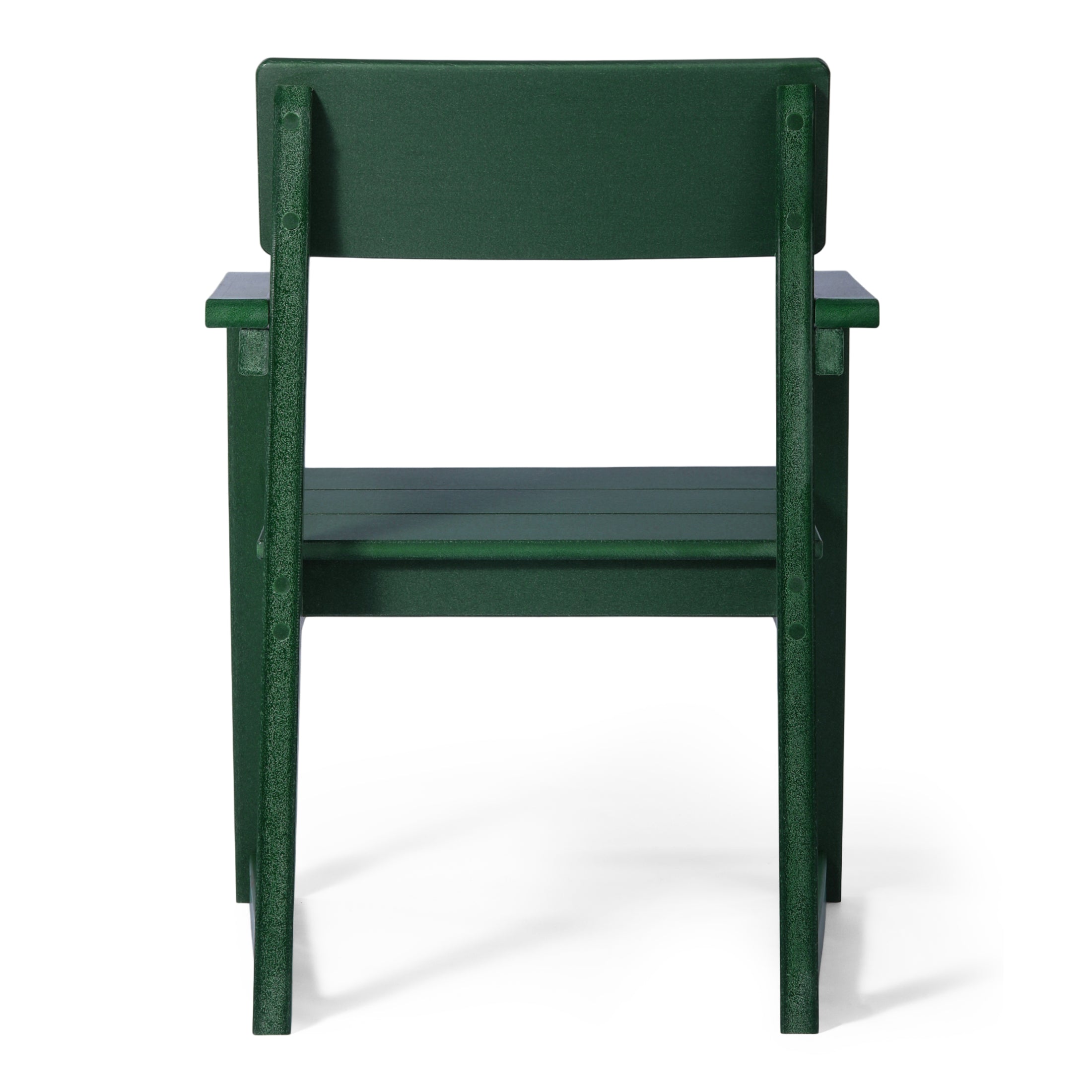 Cambria Modern HDPE Outdoor Patio Dining Arm Chairs (Set of 2)