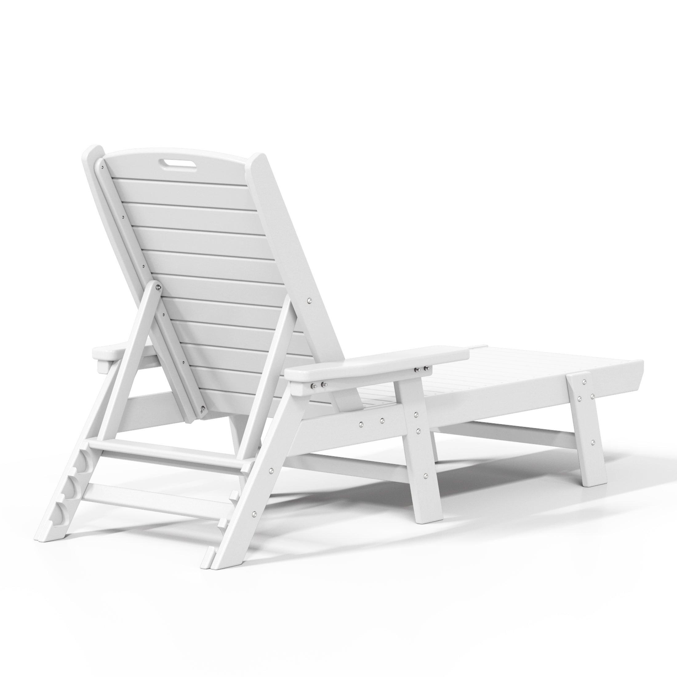 Paradise Poly Reclining Chaise Lounge (Set Of 2)