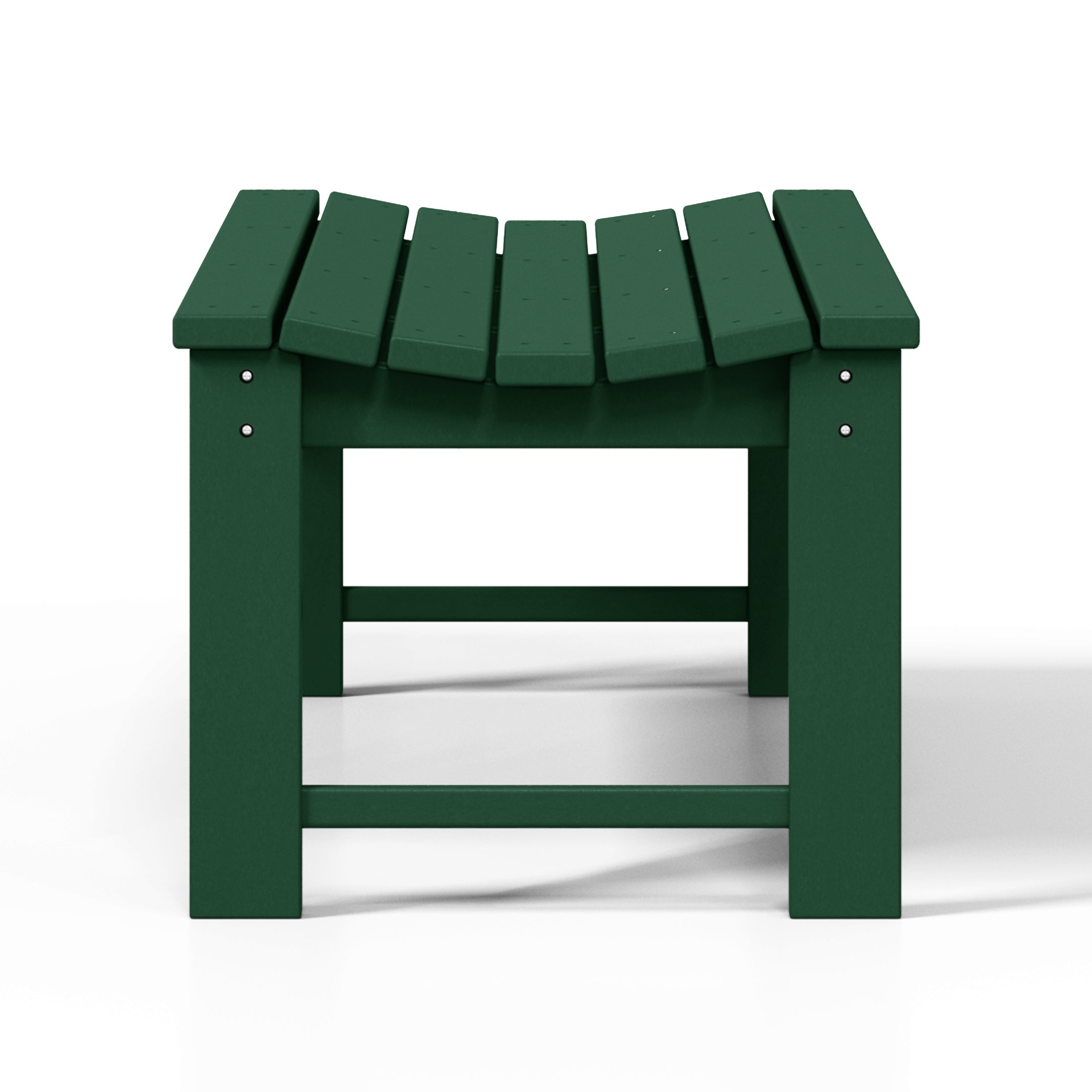 Paradise Westintrends 48" length backless Poly Westin Trendsod Outdoor / Garden bench
