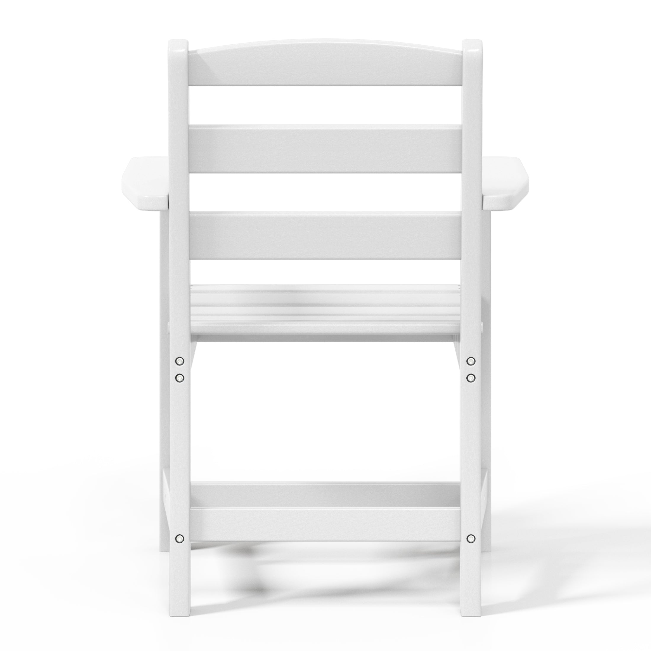Palms Outdoor HDPE Patio Classic Dining Arm Chair