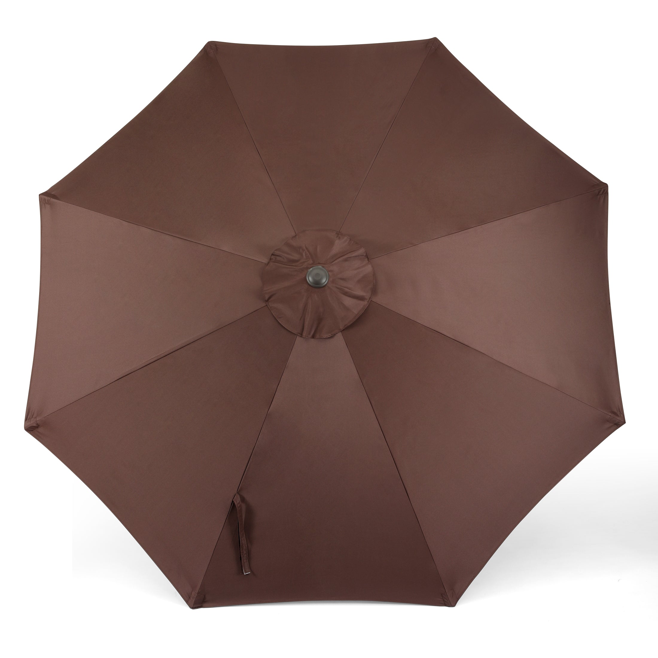 Cabana 9 ft. Patio Table Umbrella with Black color round free standing weight base kit