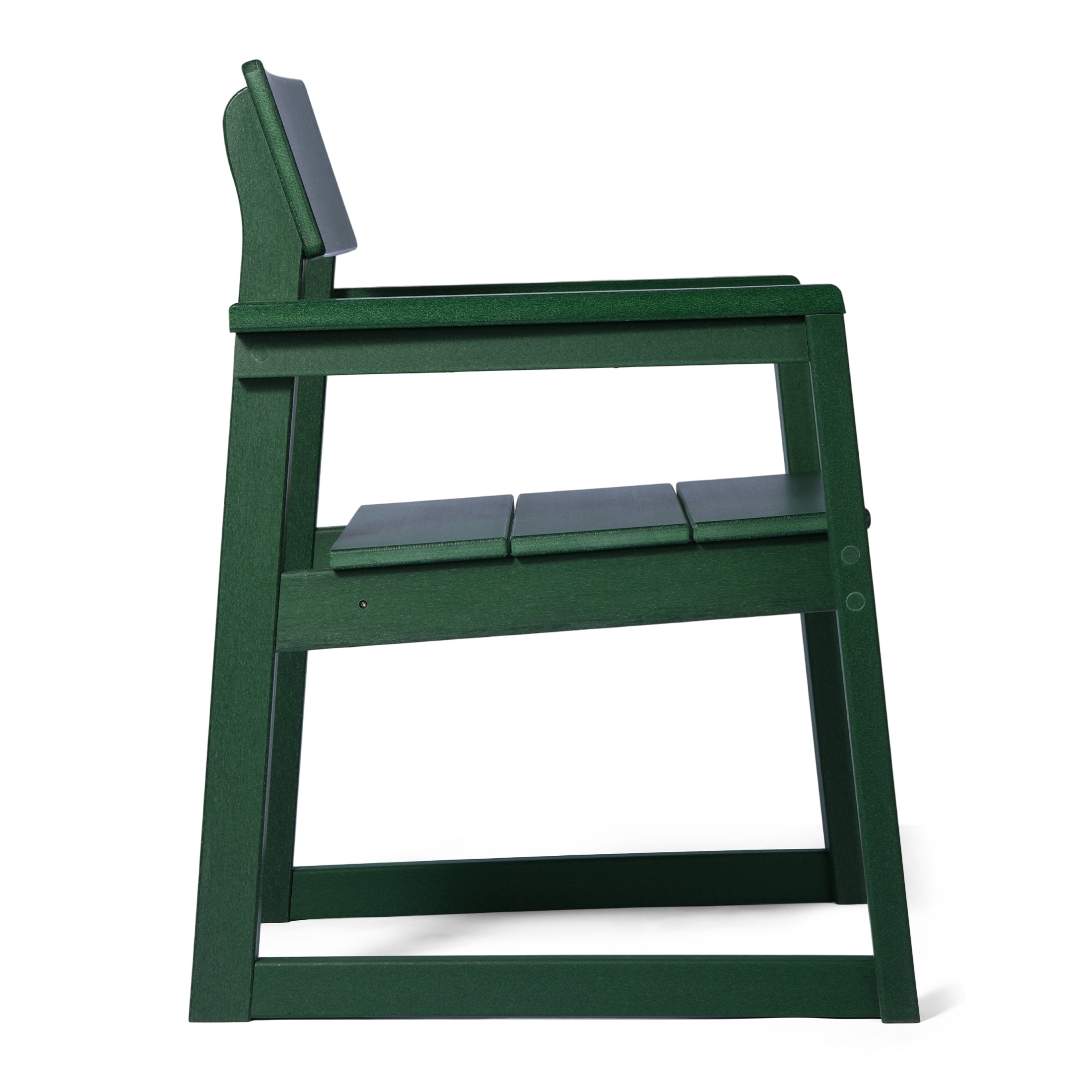 Cambria Modern HDPE Outdoor Patio Dining Arm Chairs (Set of 2)