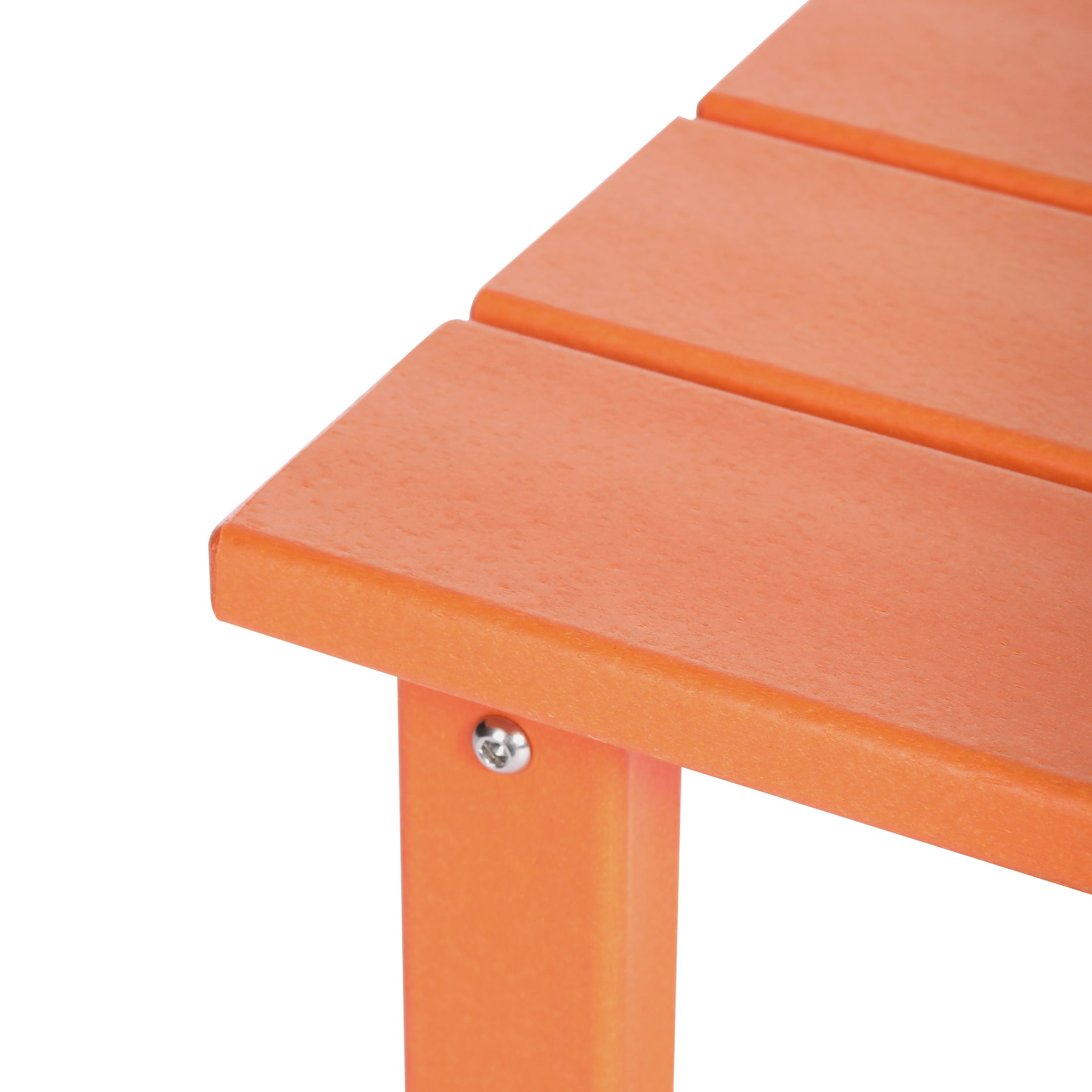 Paradise Kids Outdoor Patio Furniture HDPE Adirondack Square Side Table