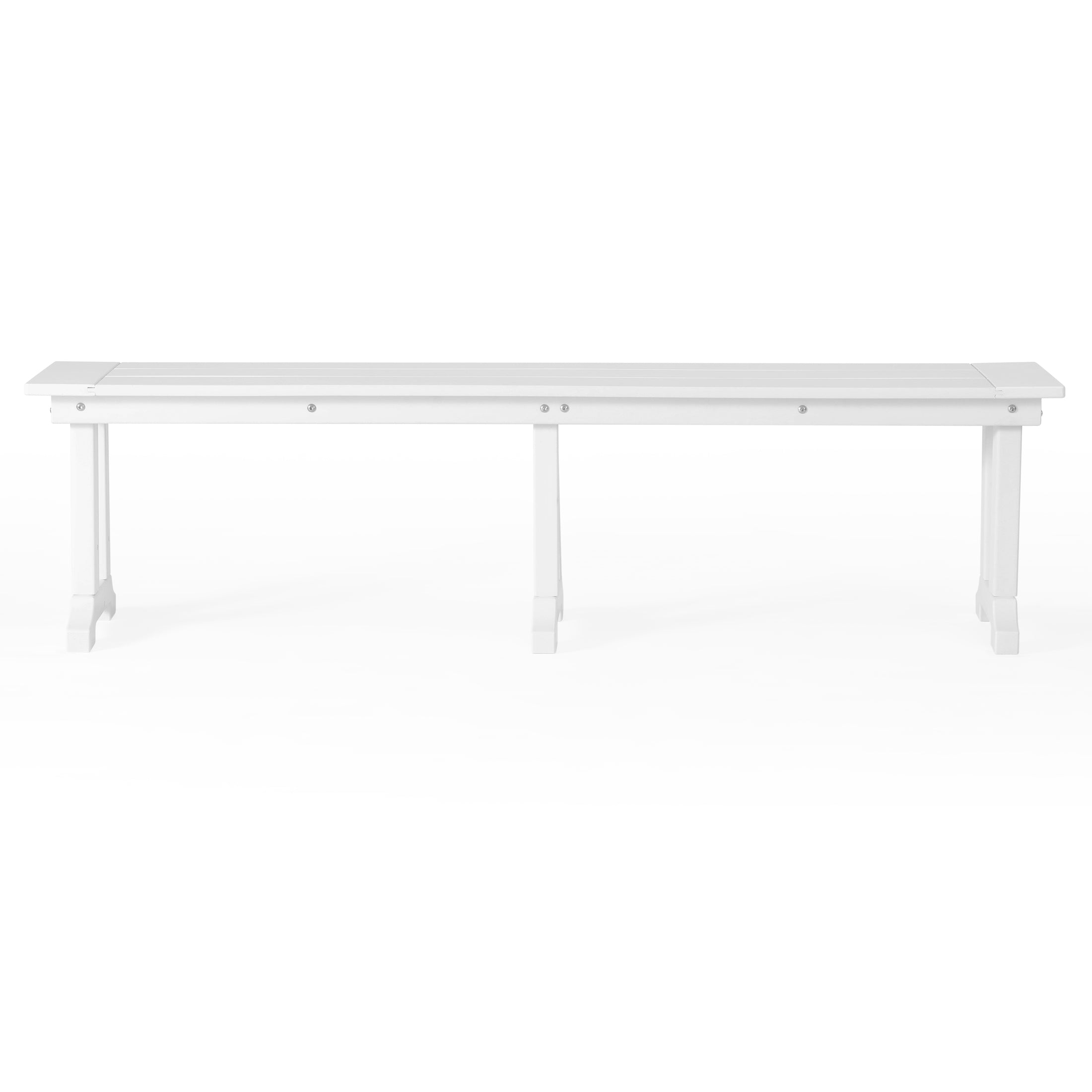 Paradise 65" Outdoor Patio Trestle Dining Bench