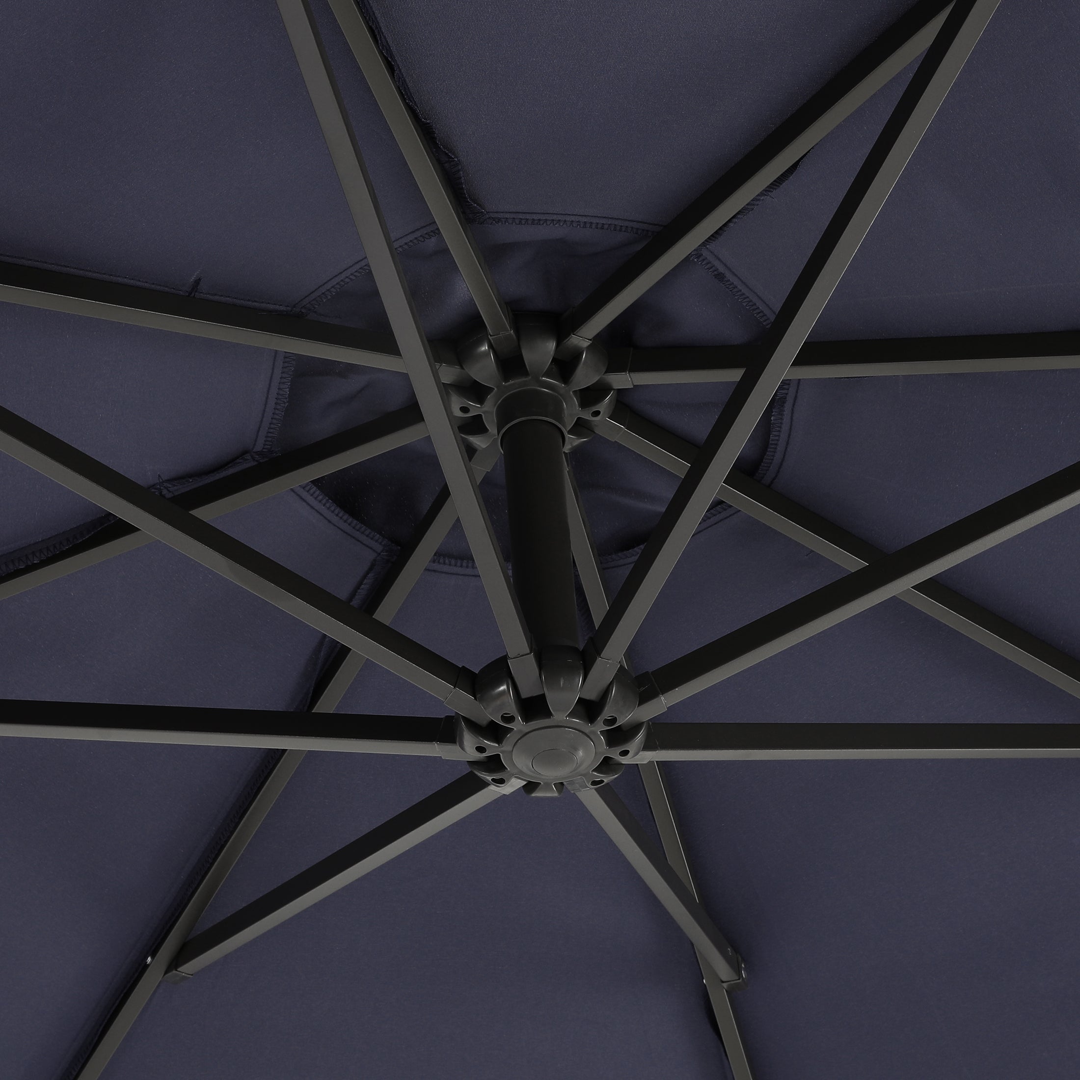 Elm 10 ft. Outdoor / Patio Cantilever Hanging Umbrella