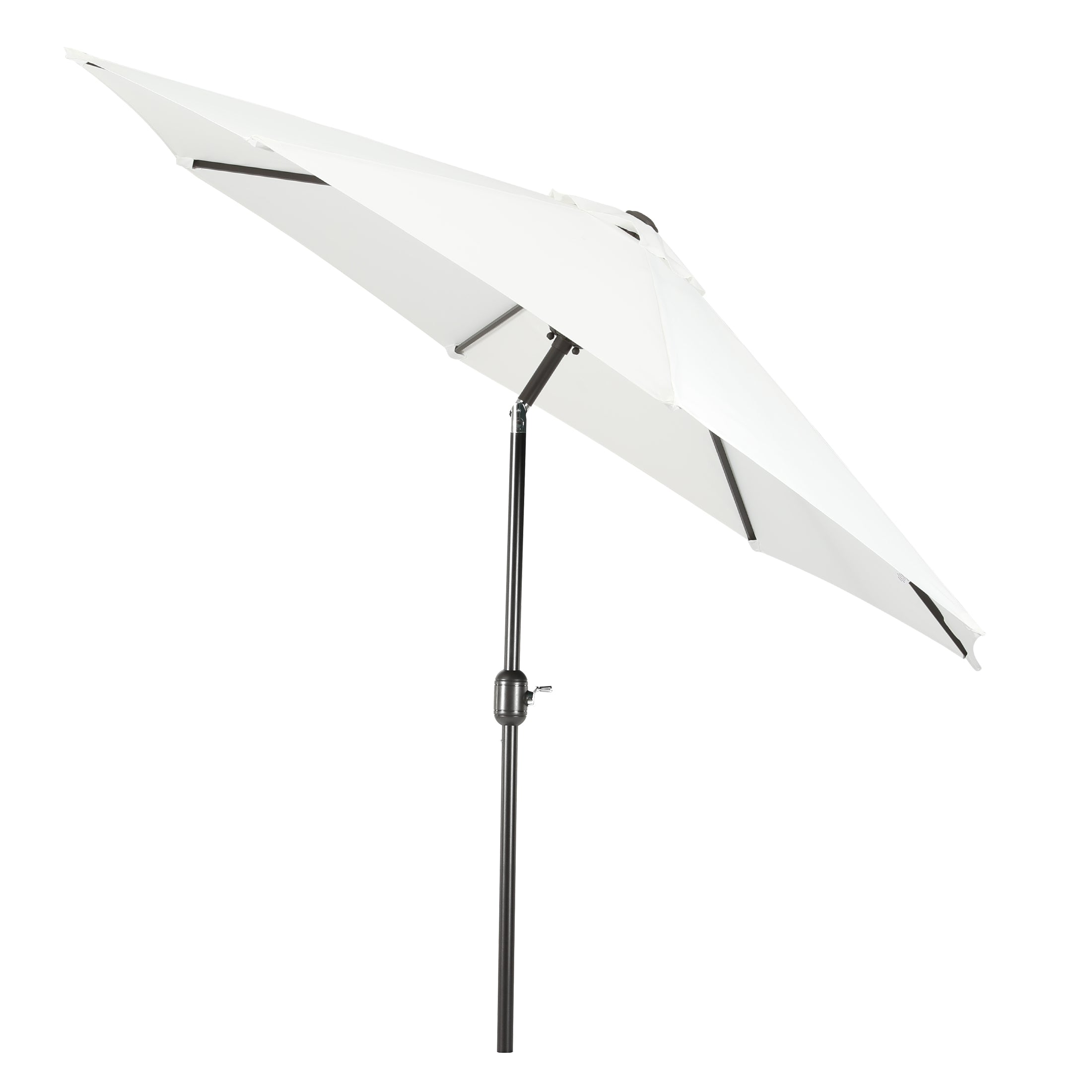 Cabana 9 ft. Patio Table Umbrella with Black color round free standing weight base kit