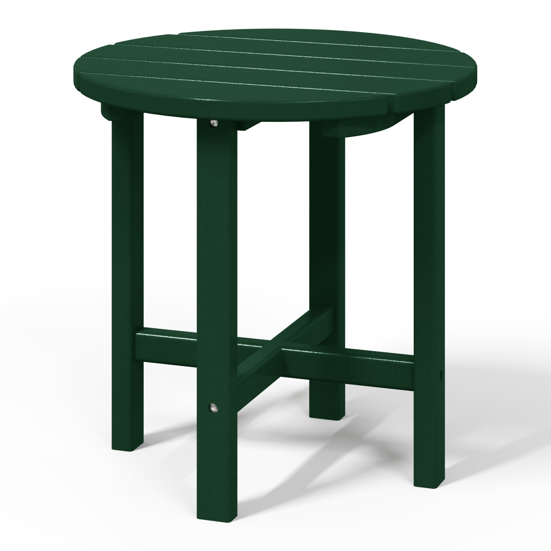 Portside Adirondack Round Outdoor Side Table