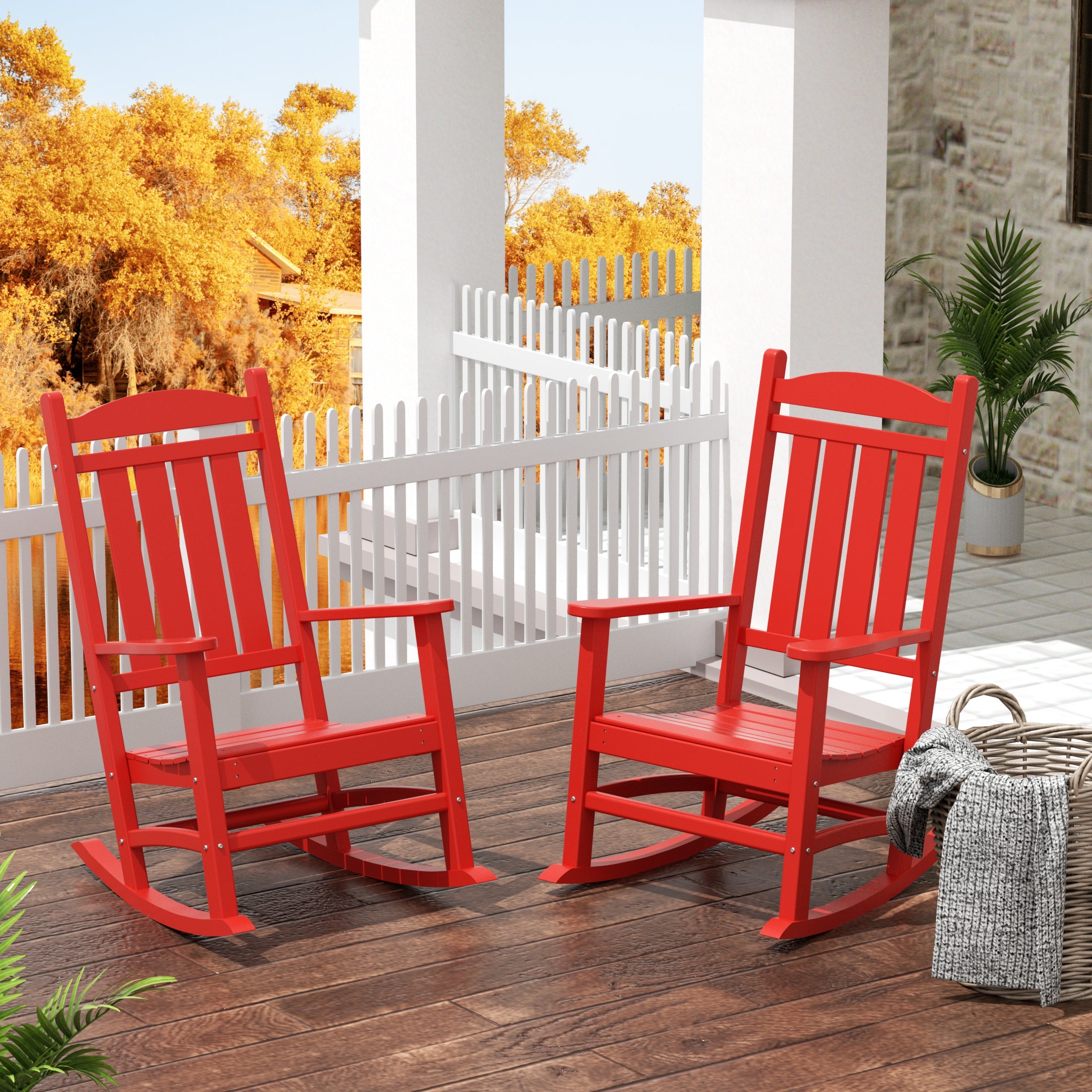 Paradise 2-Piece set Outdoor / Patio rocking chairs ( 2 seater )