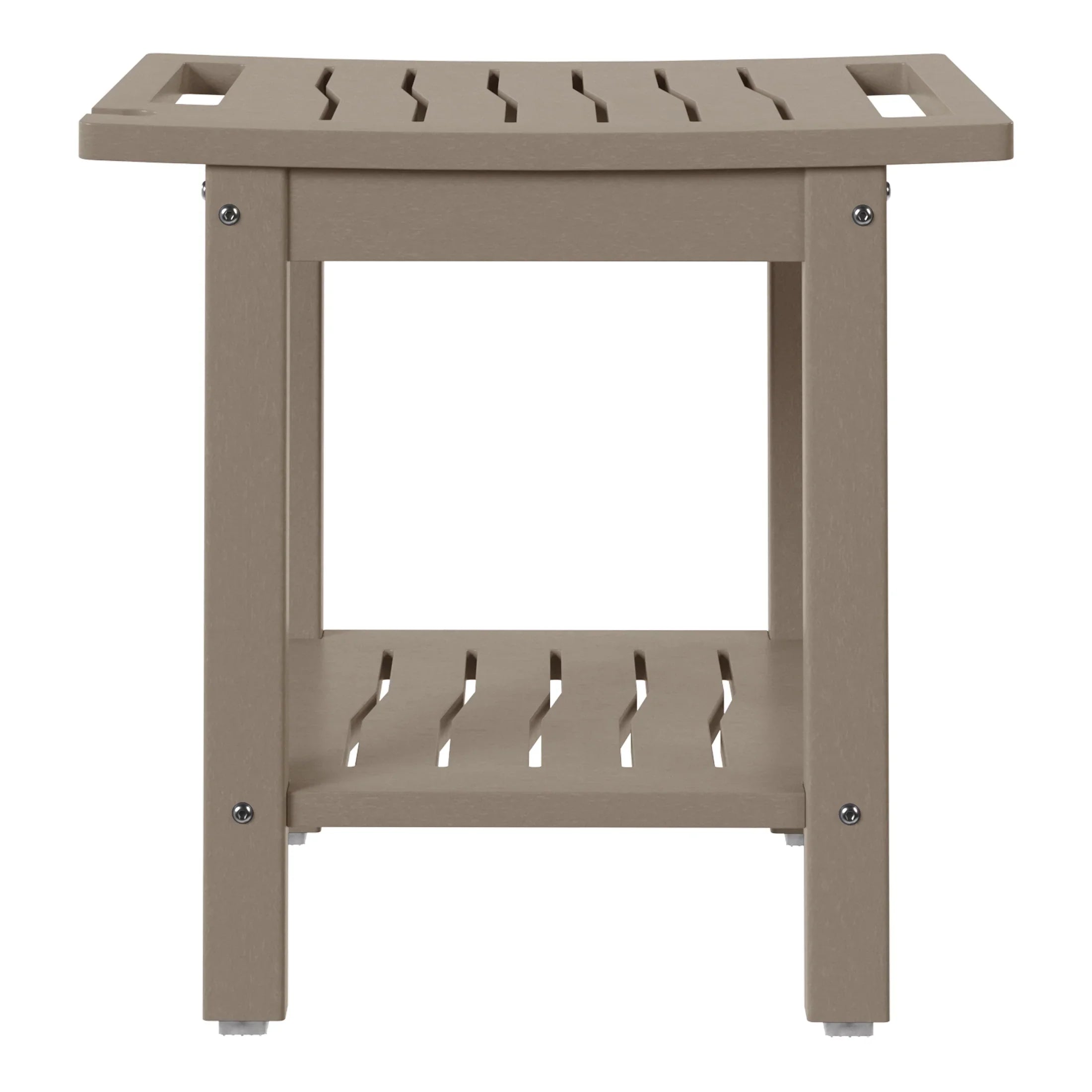 Ventura HDPE Poly Plastic Waterproof Bathroom Shower Bench