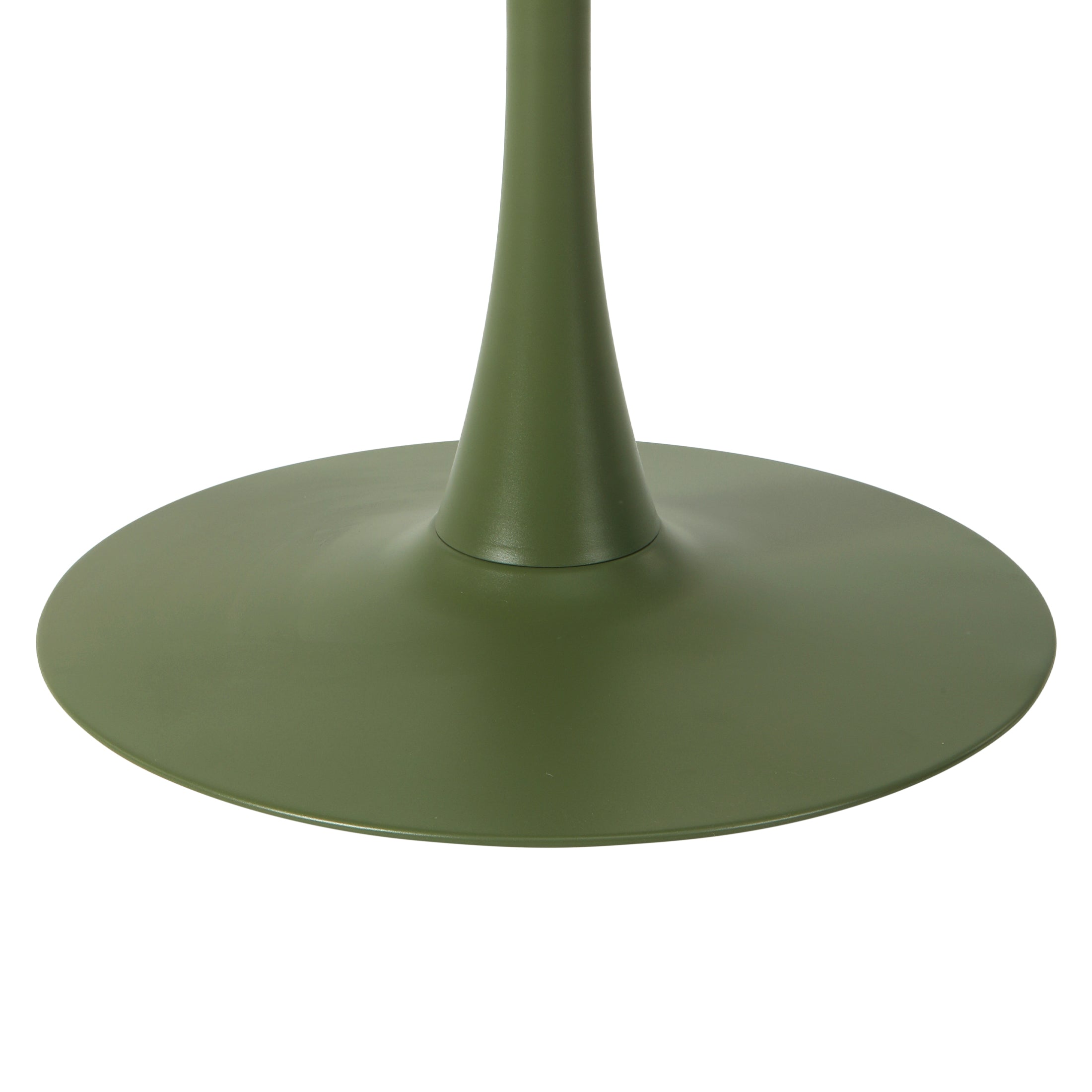 Sunshine 31.5" Round Outdoor Indoor Metal Cocktail Dining Table
