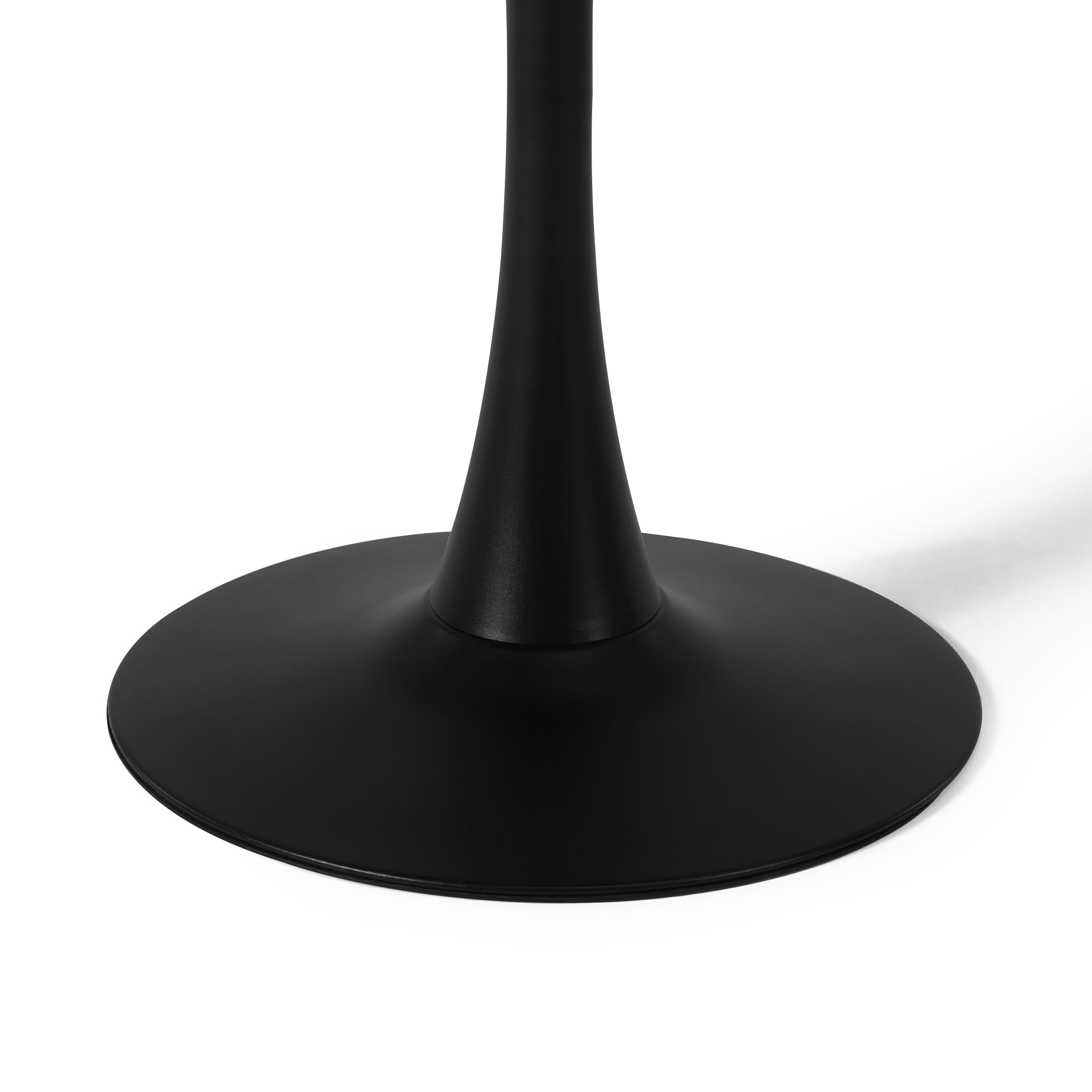 Sunshine 23.5" Round Outdoor Indoor Metal Cocktail Dining Table
