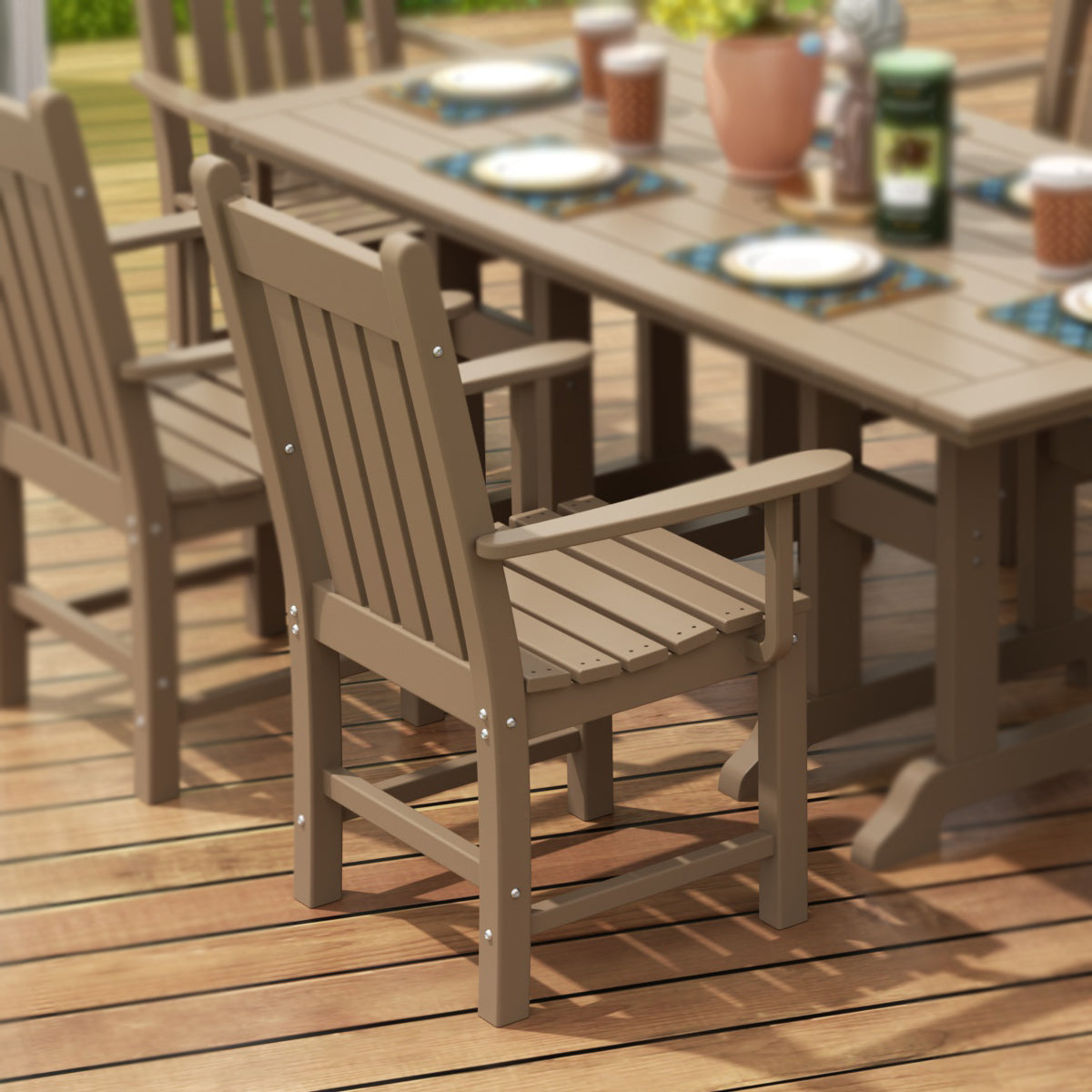 Paradise Outdoor Patio Dining Armchair