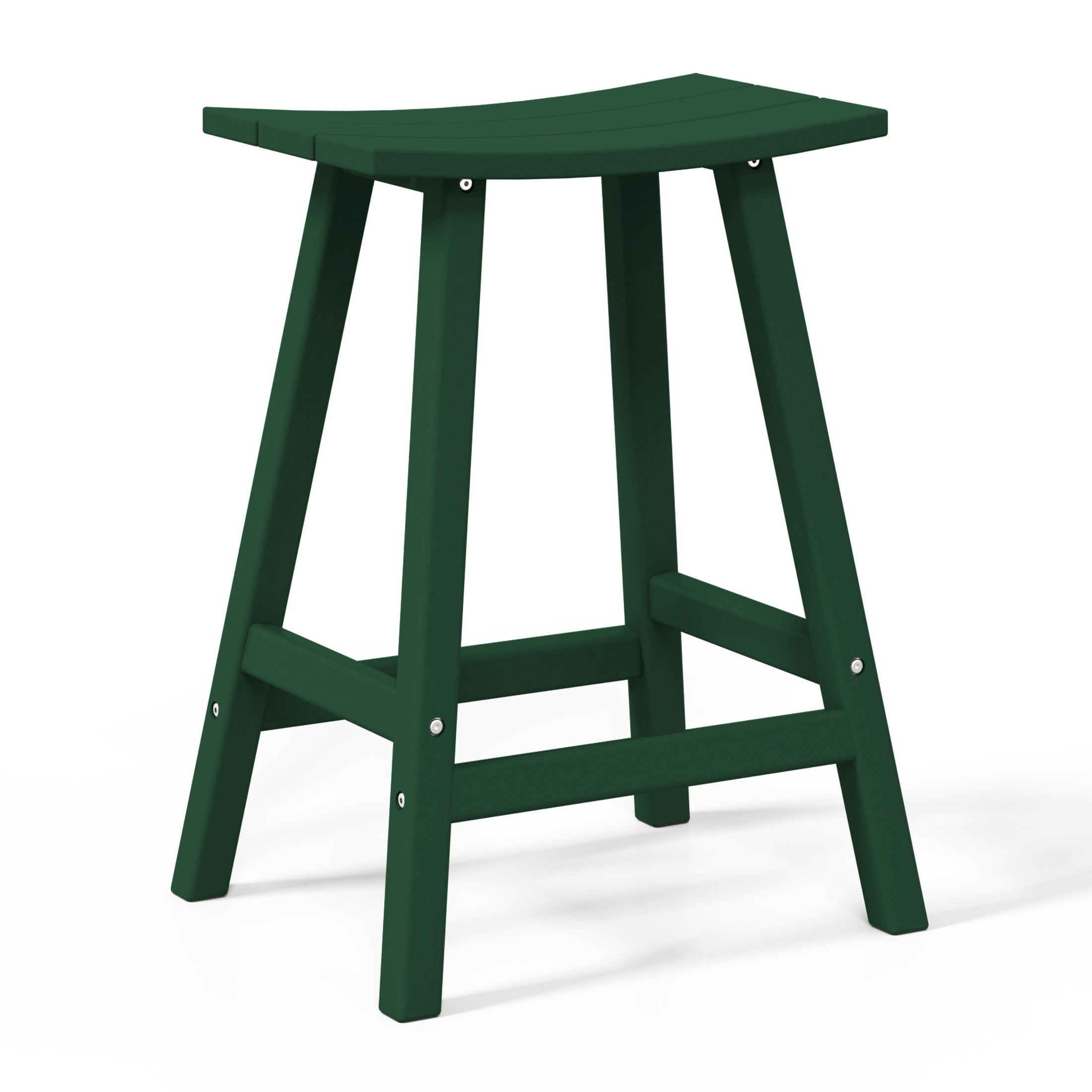 Paradise 24" height Outdoor / Patio Saddle bar stool