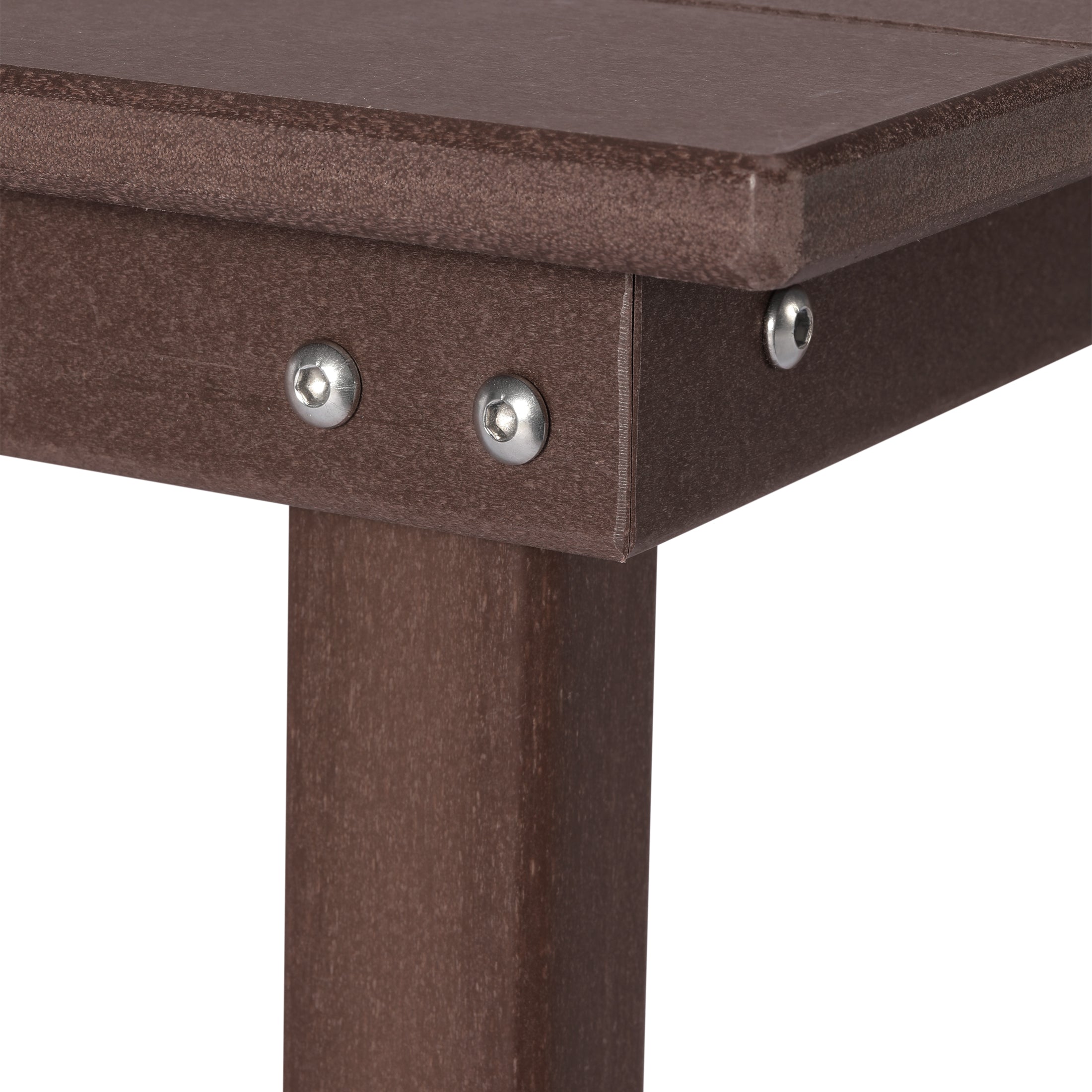 Paradise 65" Outdoor Patio Trestle Dining Bench