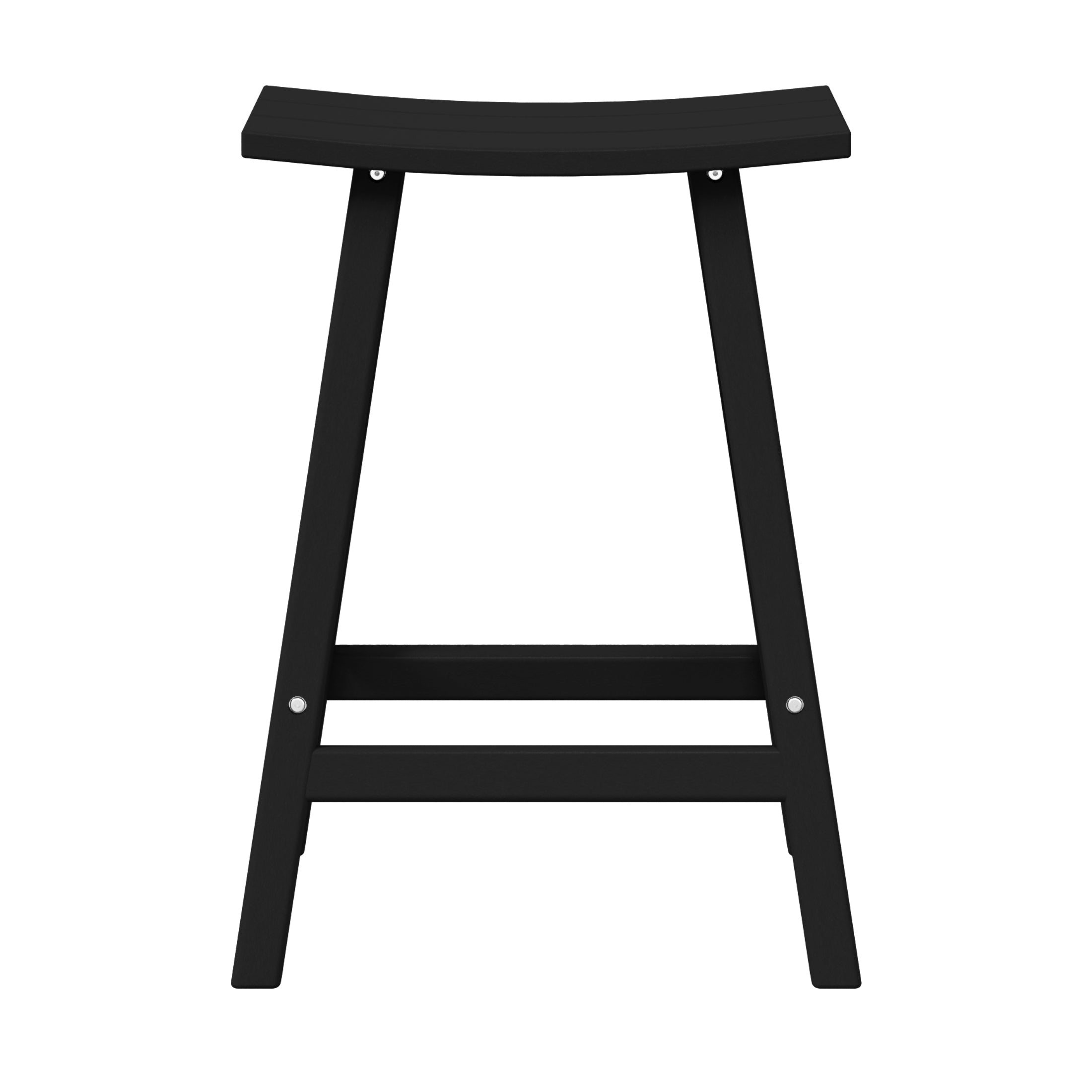 Paradise 24" height Outdoor / Patio Saddle bar stool