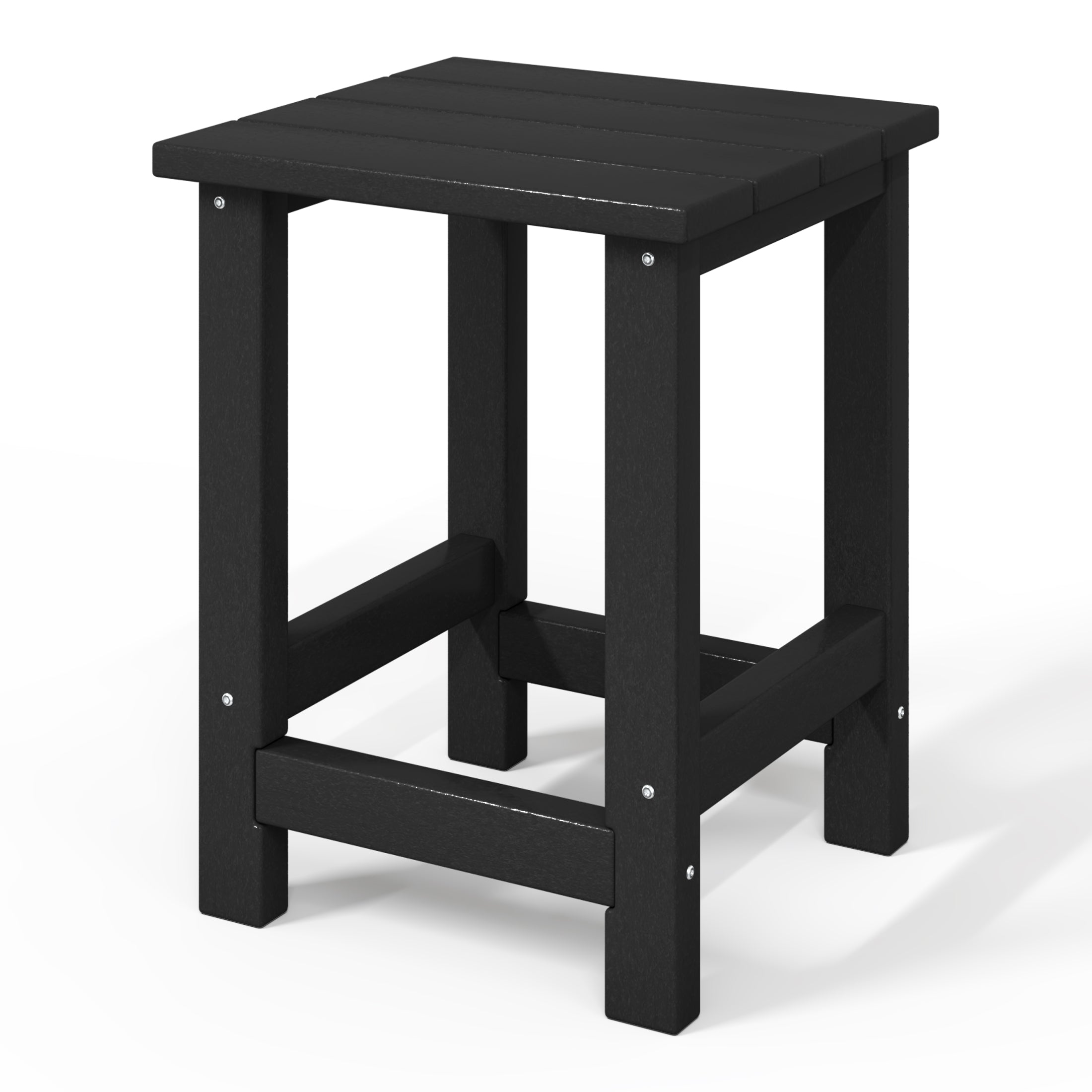 Paradise Kids Outdoor Patio Furniture HDPE Adirondack Square Side Table