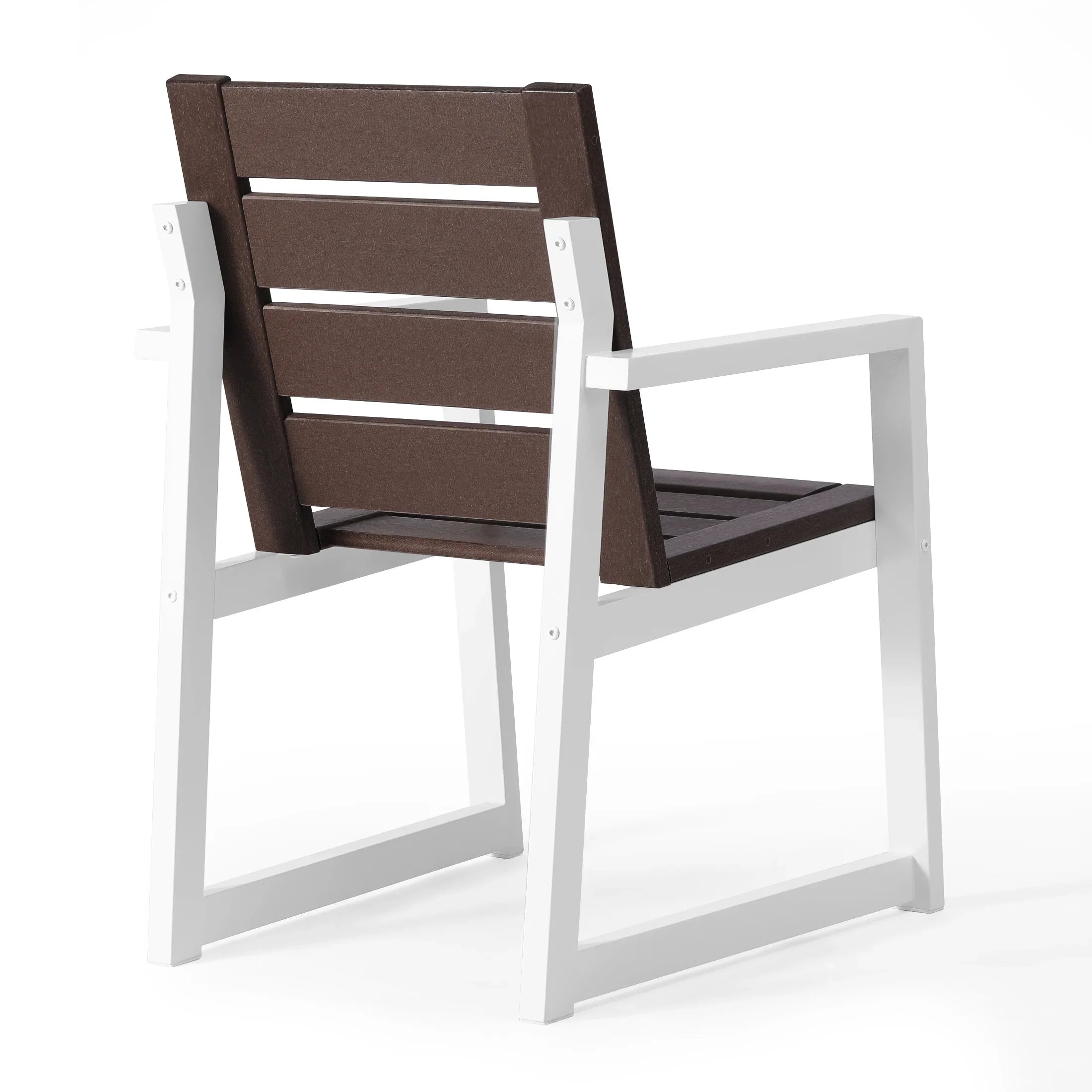 Stinson HDPE Outdoor Patio Dining Arm Chair