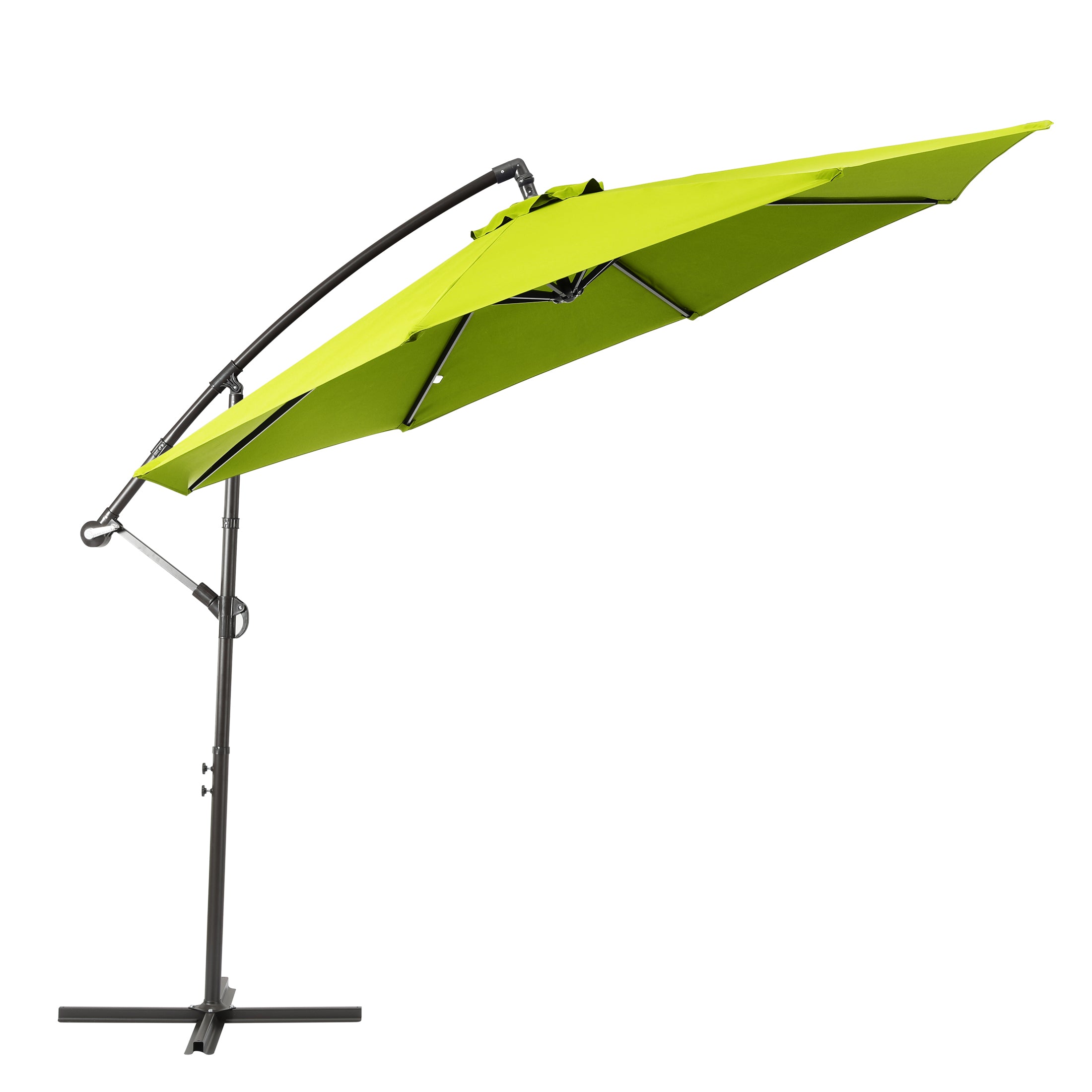 Elm 10 ft. Outdoor / Patio Cantilever Hanging Umbrella