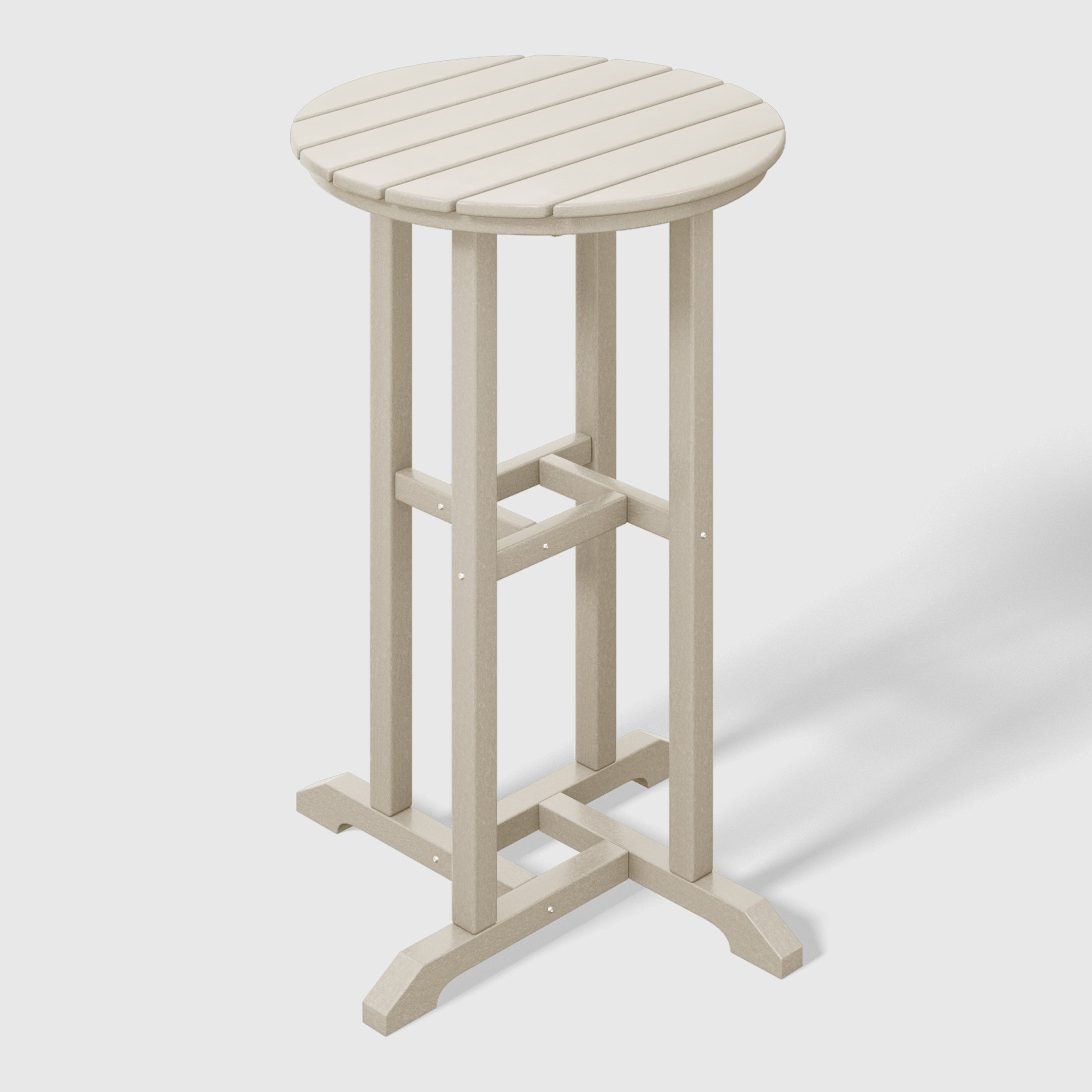 Paradise Outdoor Patio Counter Height Bar Stools Bistro Bar Table 4-Piece Set