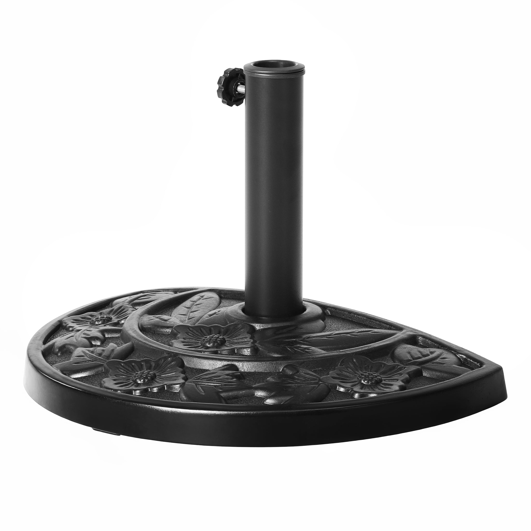 Easton Sturdy Freestanding Resin Umbrella Half Base