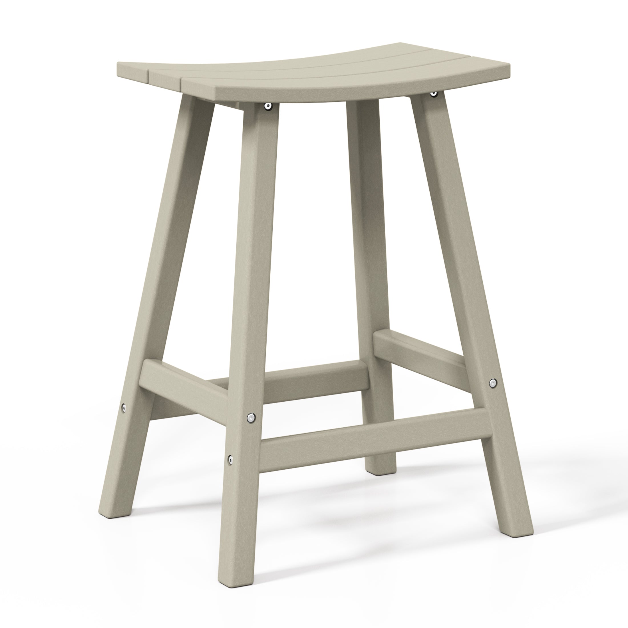 Paradise 24" height Outdoor / Patio Saddle bar stool