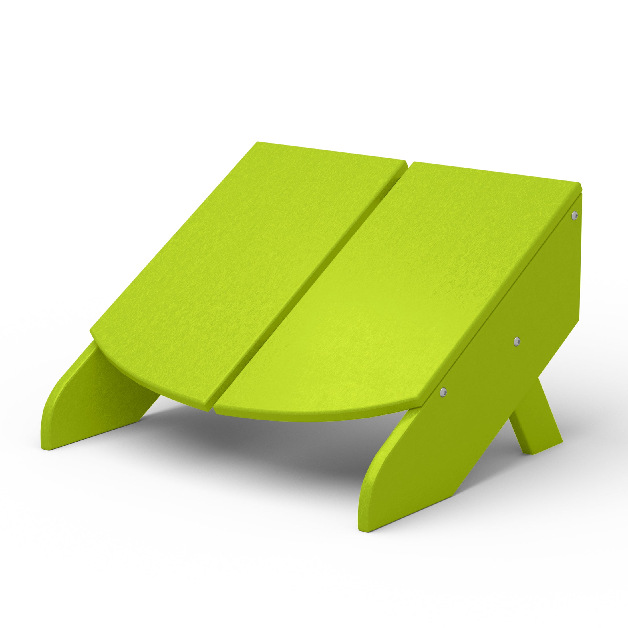 Seaview Modern HDPE Plastic Folding Patio Adirondack Ottoman
