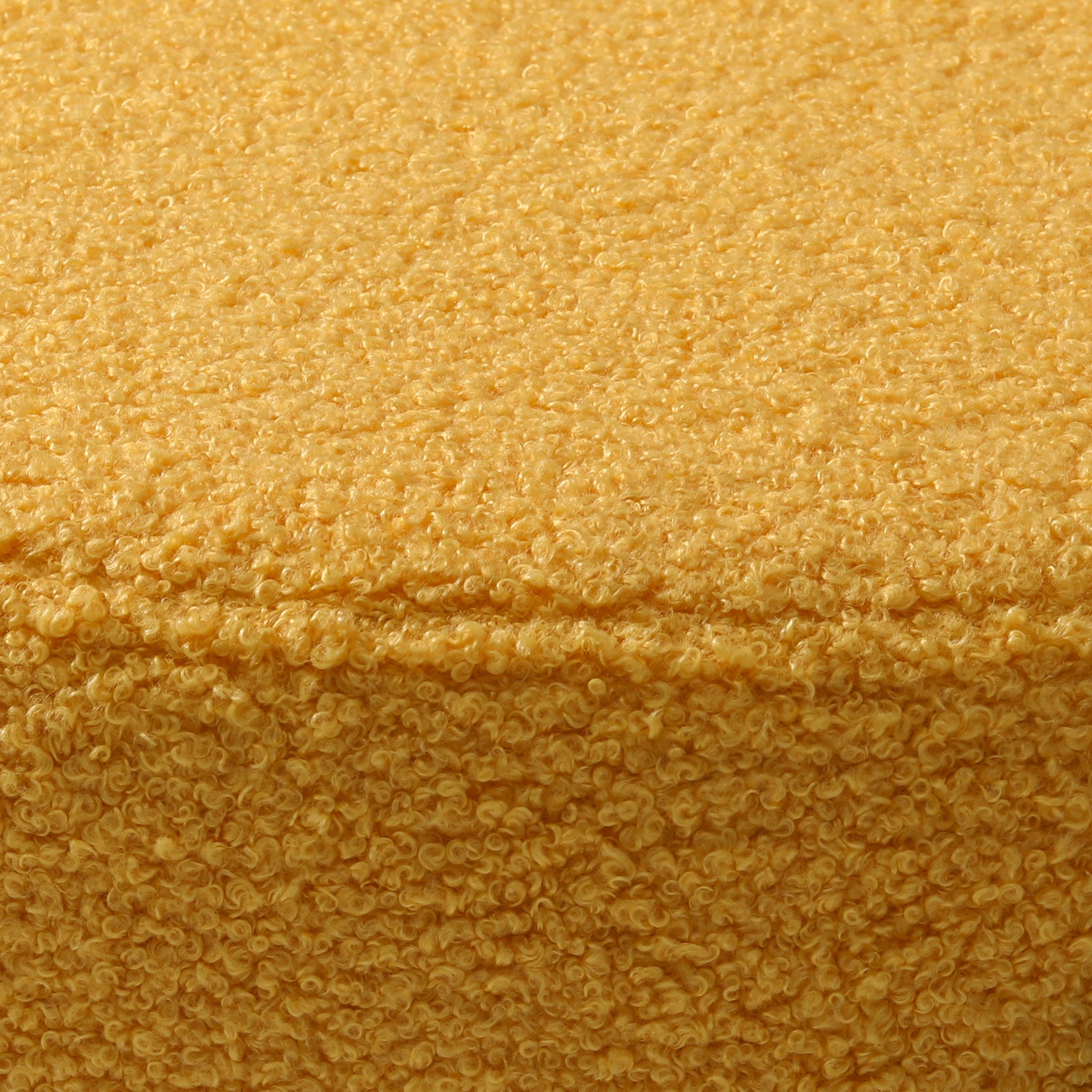 Celine Mid-Century Modern Upholstered Sherpa Round Dining Chairs (Set of 4)