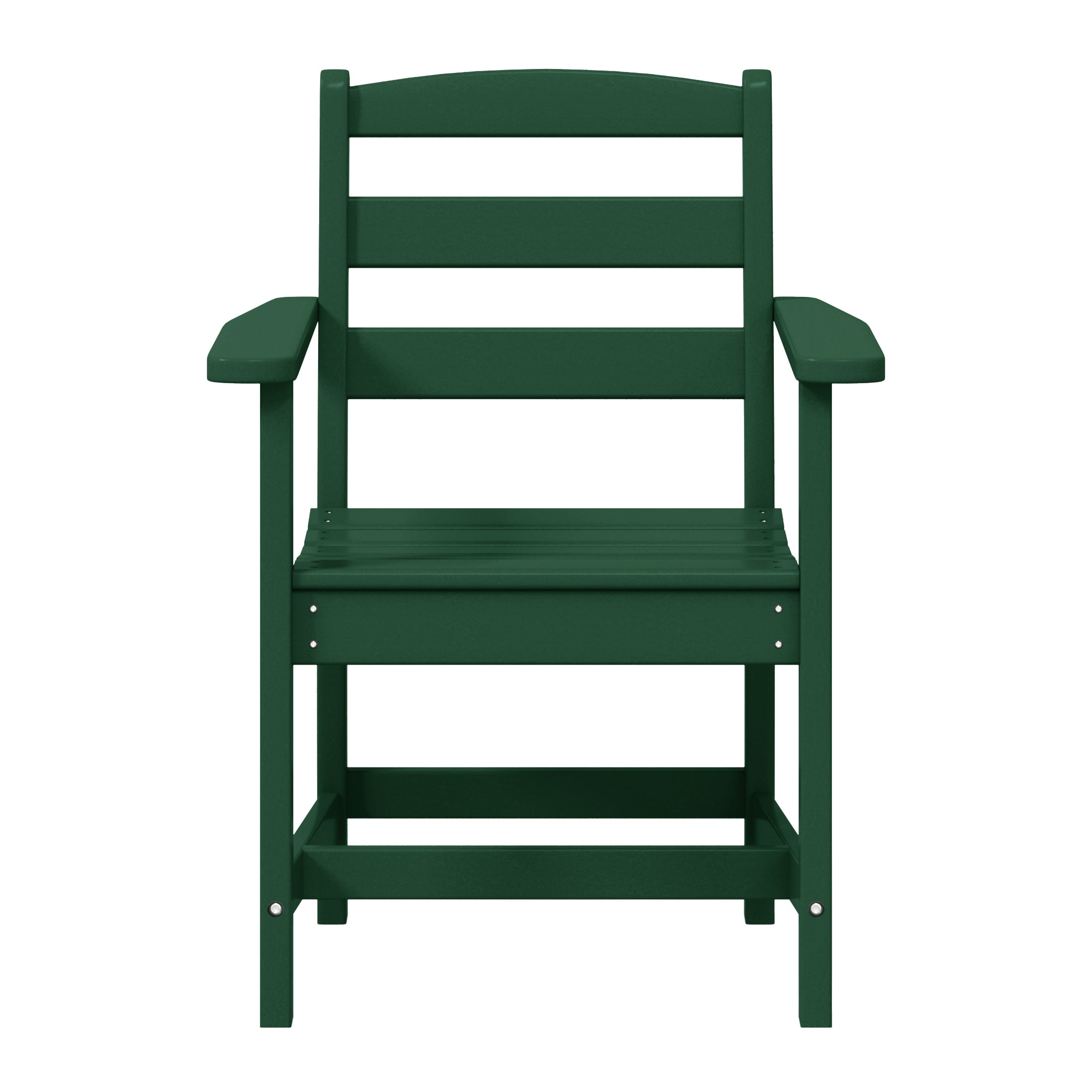 Palms Outdoor HDPE Patio Classic Dining Arm Chair