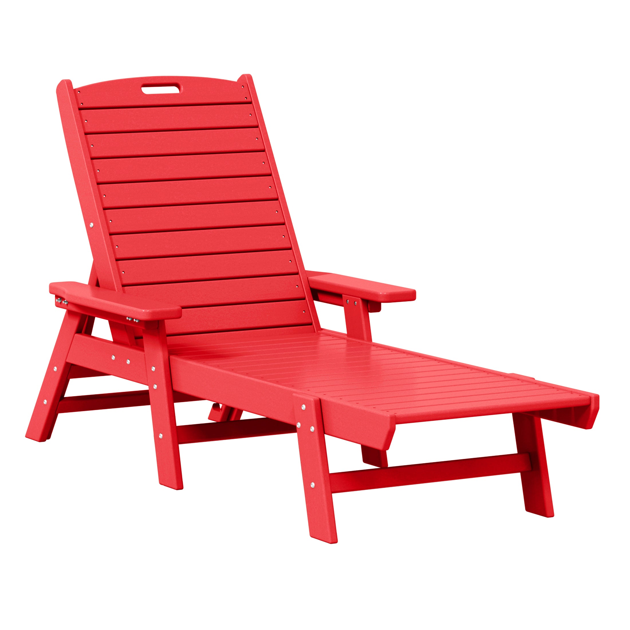 Paradise Poly Reclining Chaise Lounge (Set Of 2)