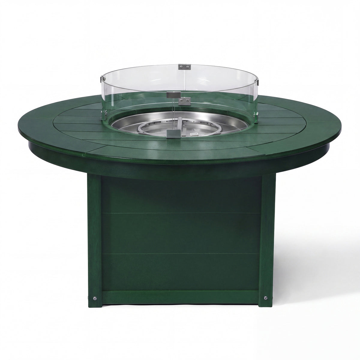 Sol 47" Modern Outdoor 55,000 BTU Patio Propane Round Fire Pit Table