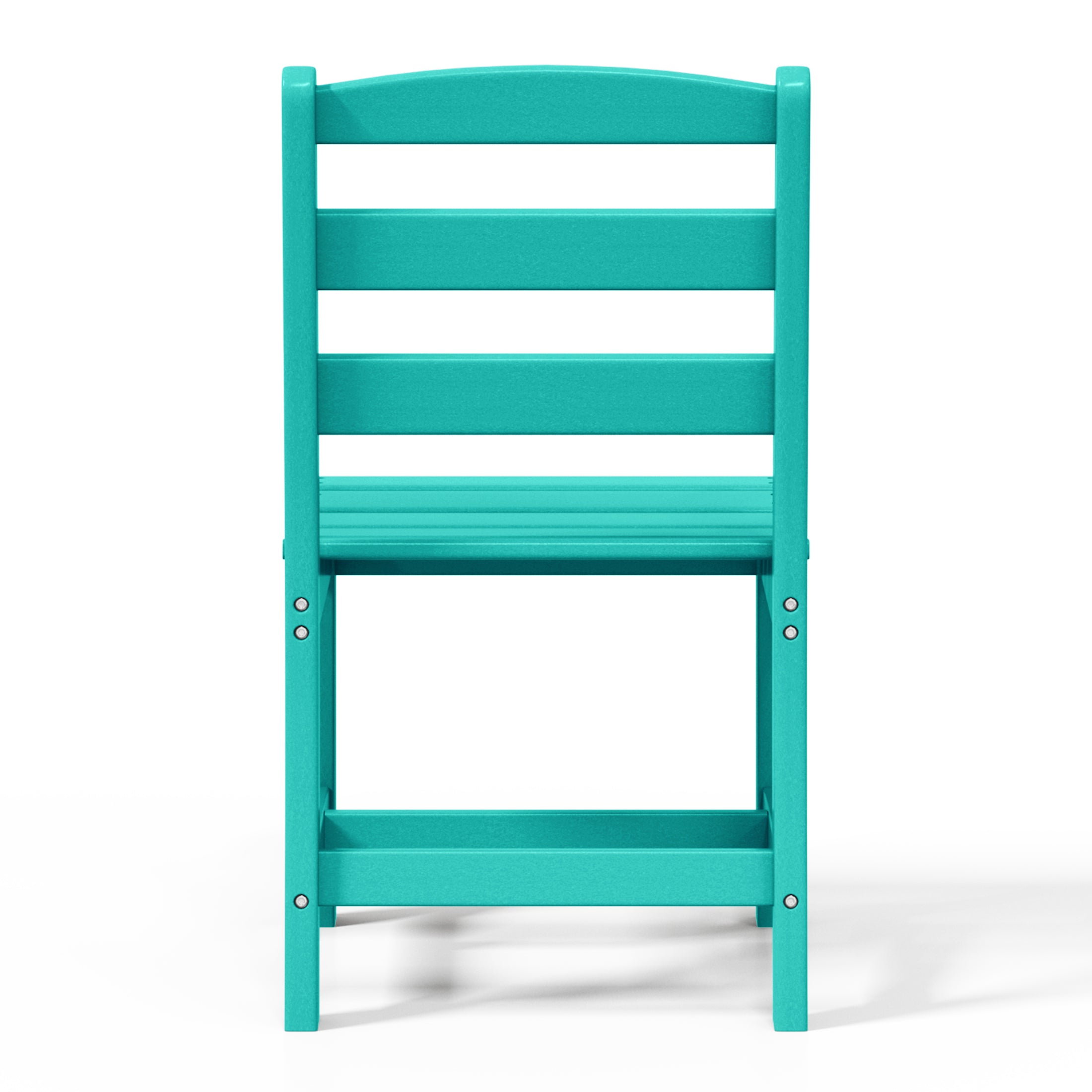 Palms Outdoor HDPE Patio Classic Armless Dining Side Chair