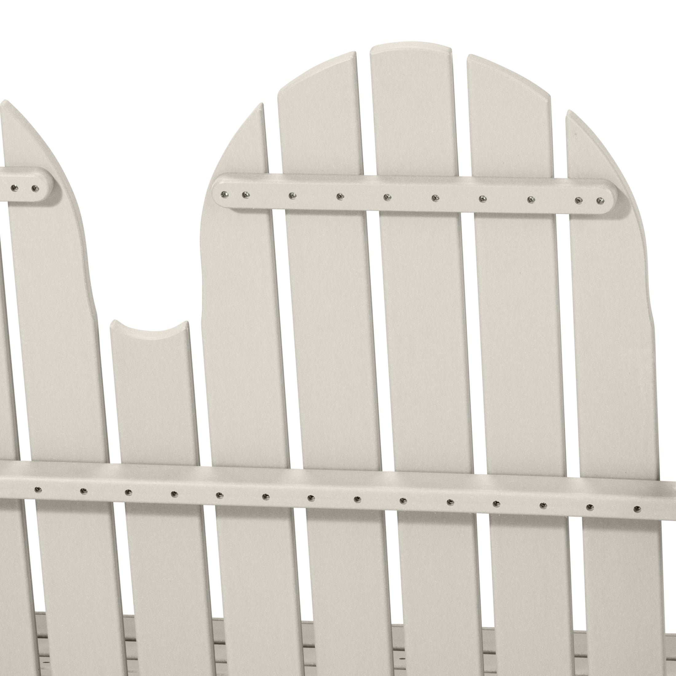 Savannah 4ft Outdoor HDPE Poly Farmhouse Hanging Porch Swing With Cup Holders