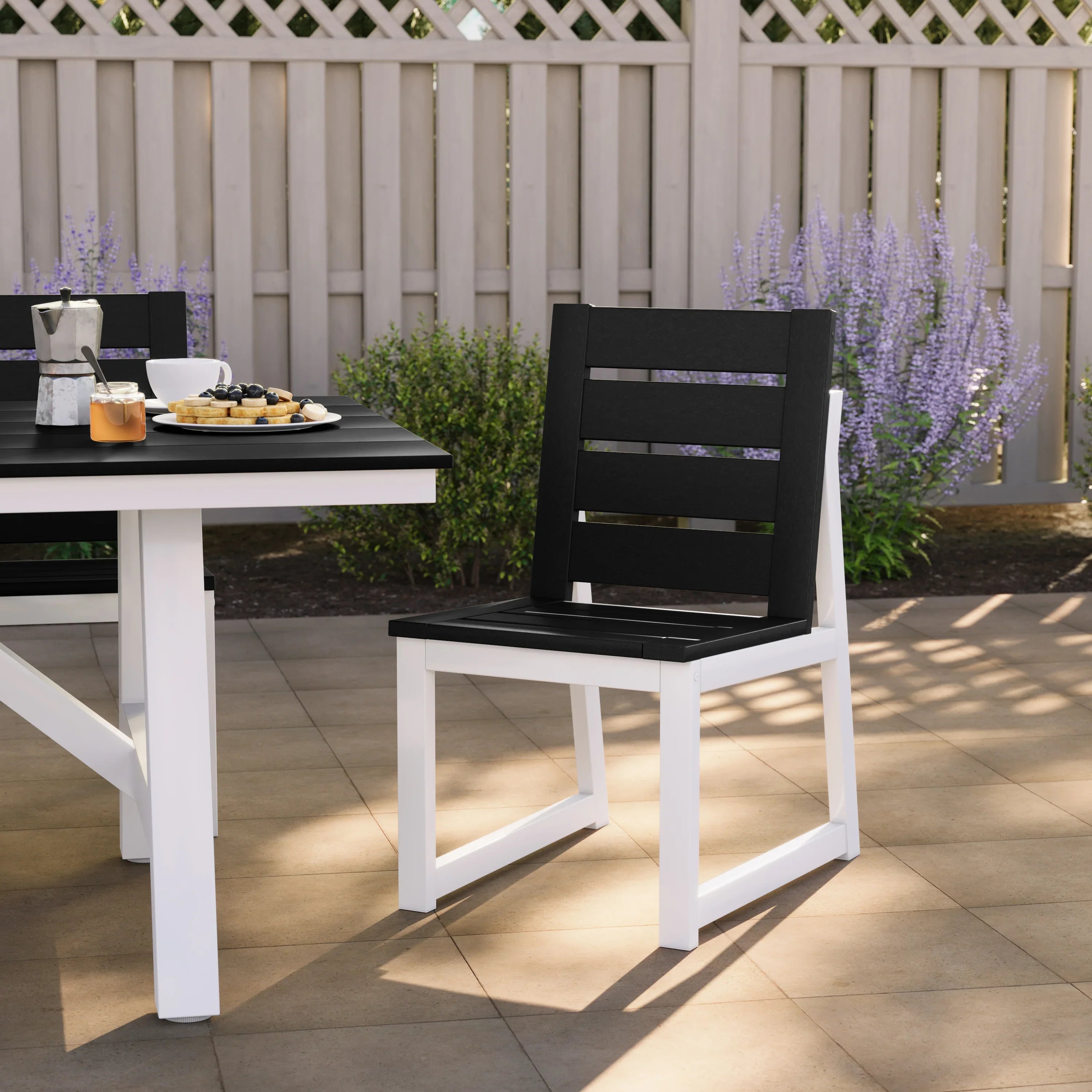 Stinson HDPE Outdoor Patio Dining Side Chair