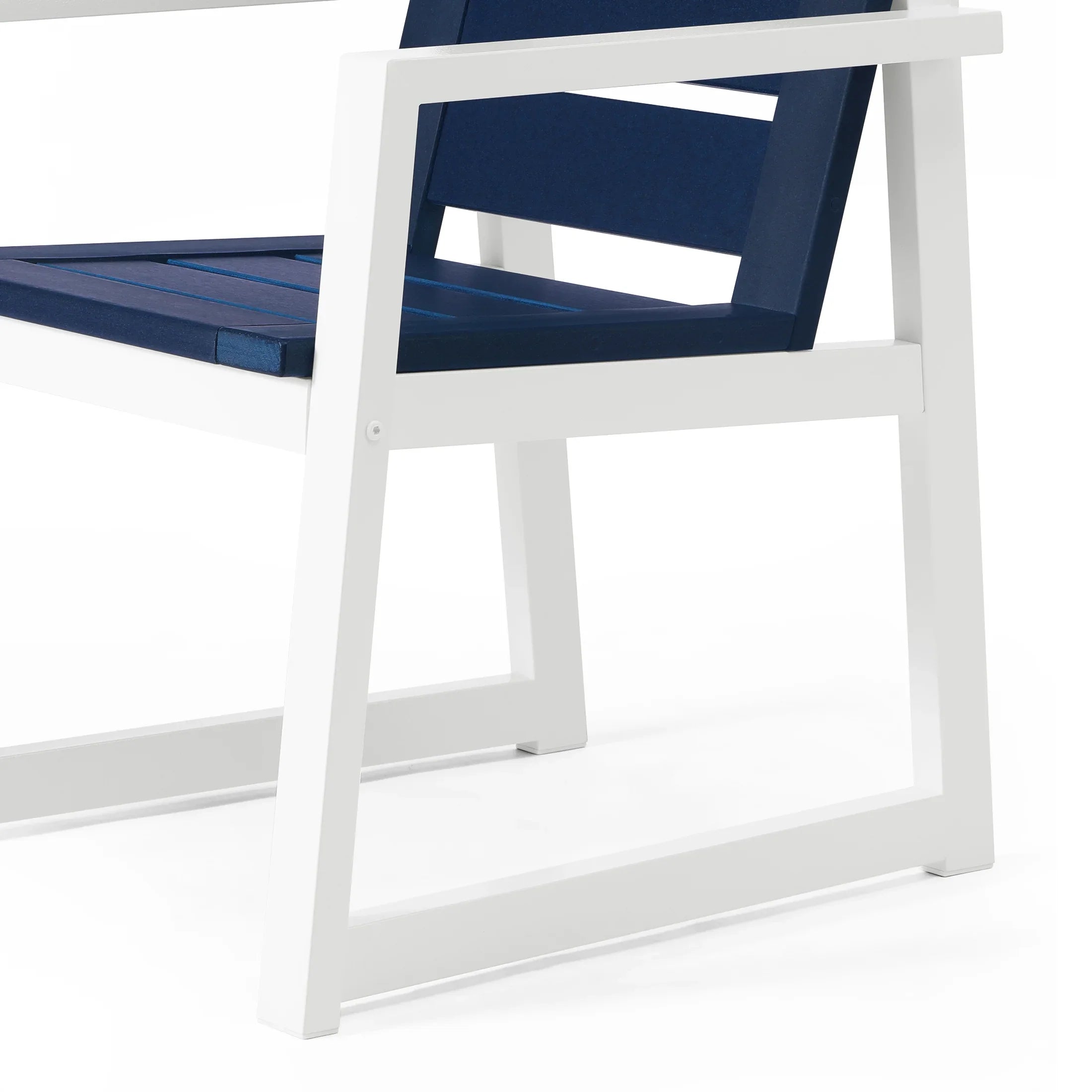 Stinson HDPE Outdoor Patio Dining Arm Chair