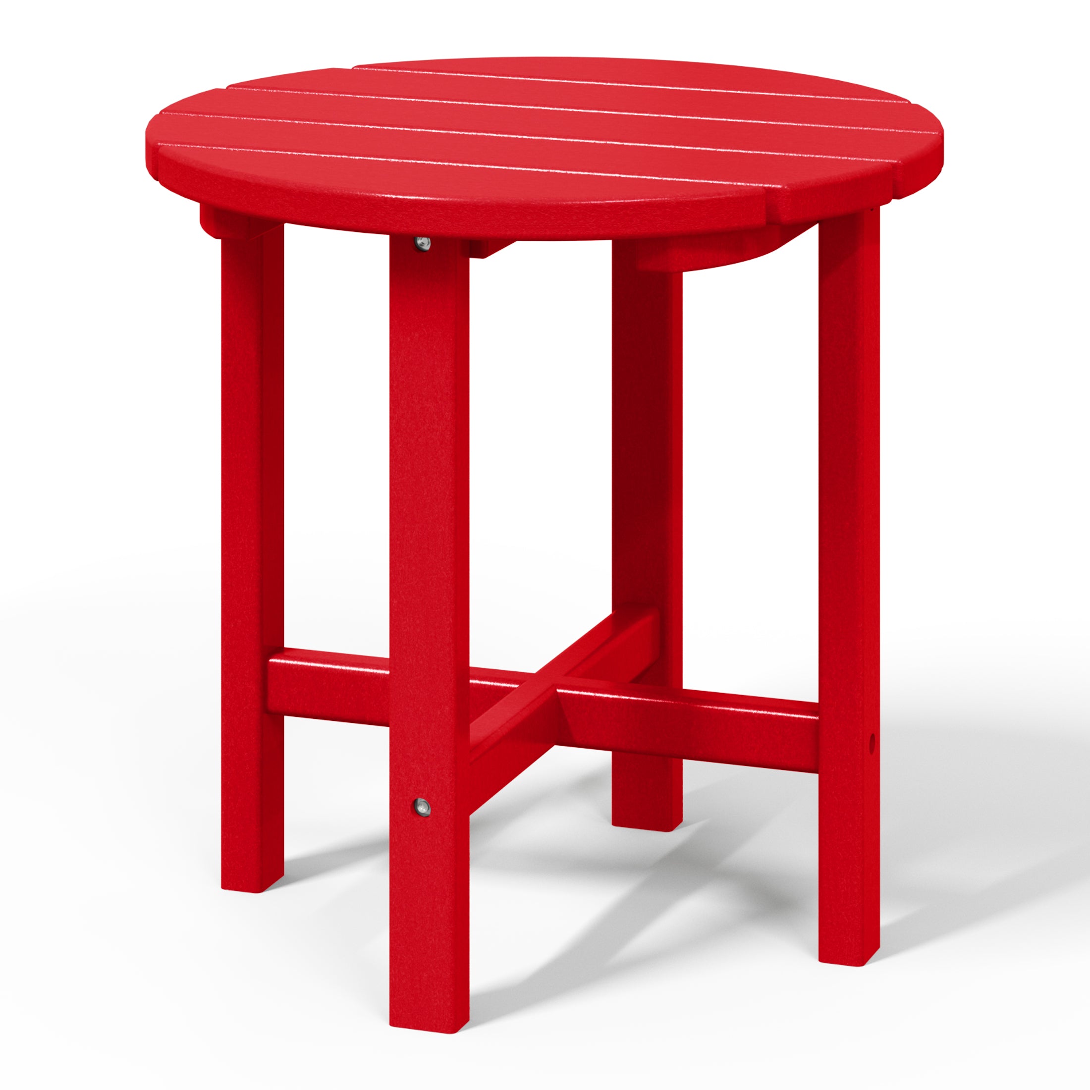 Portside Adirondack Round Outdoor Side Table