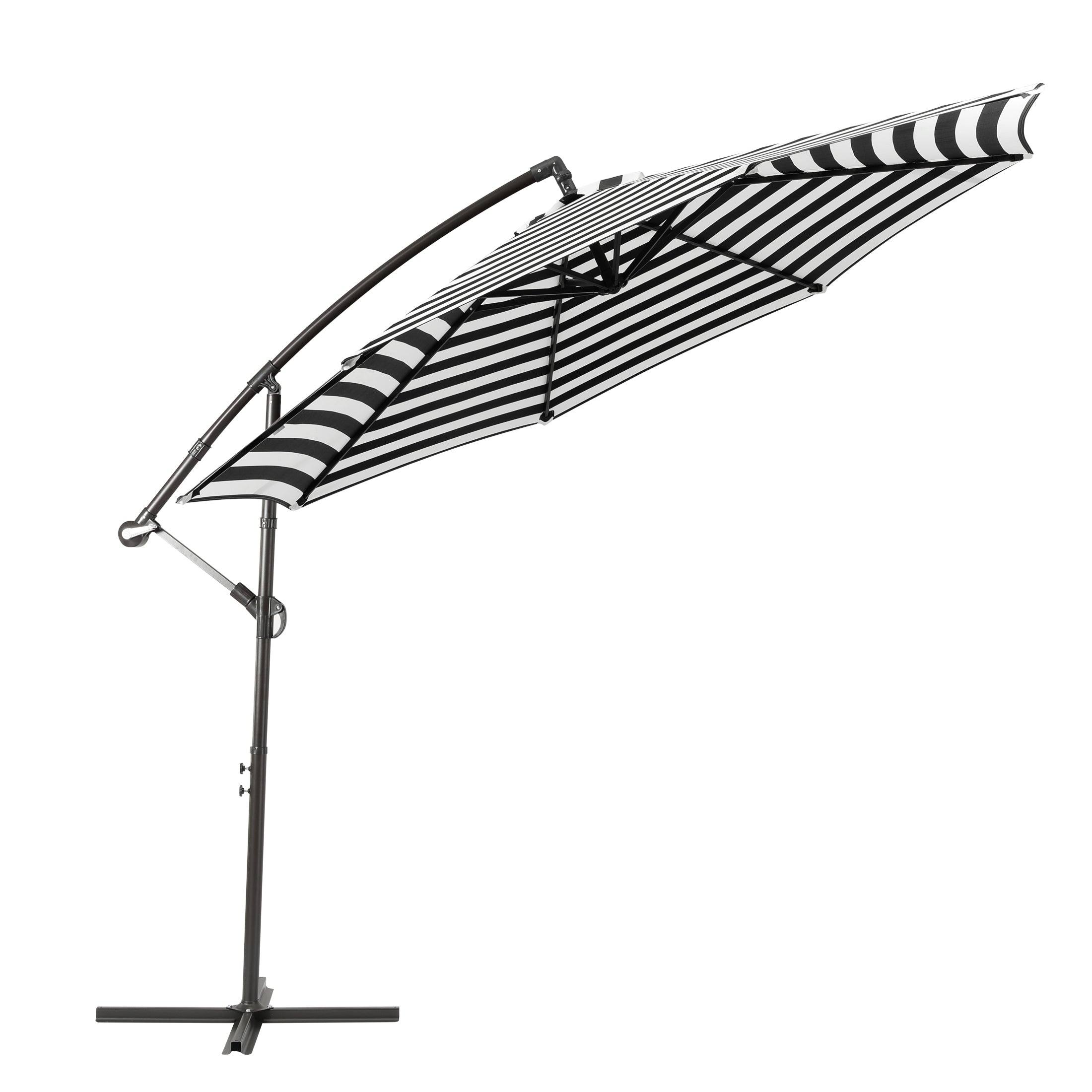 Elm 10 ft. Outdoor / Patio Cantilever Hanging Umbrella